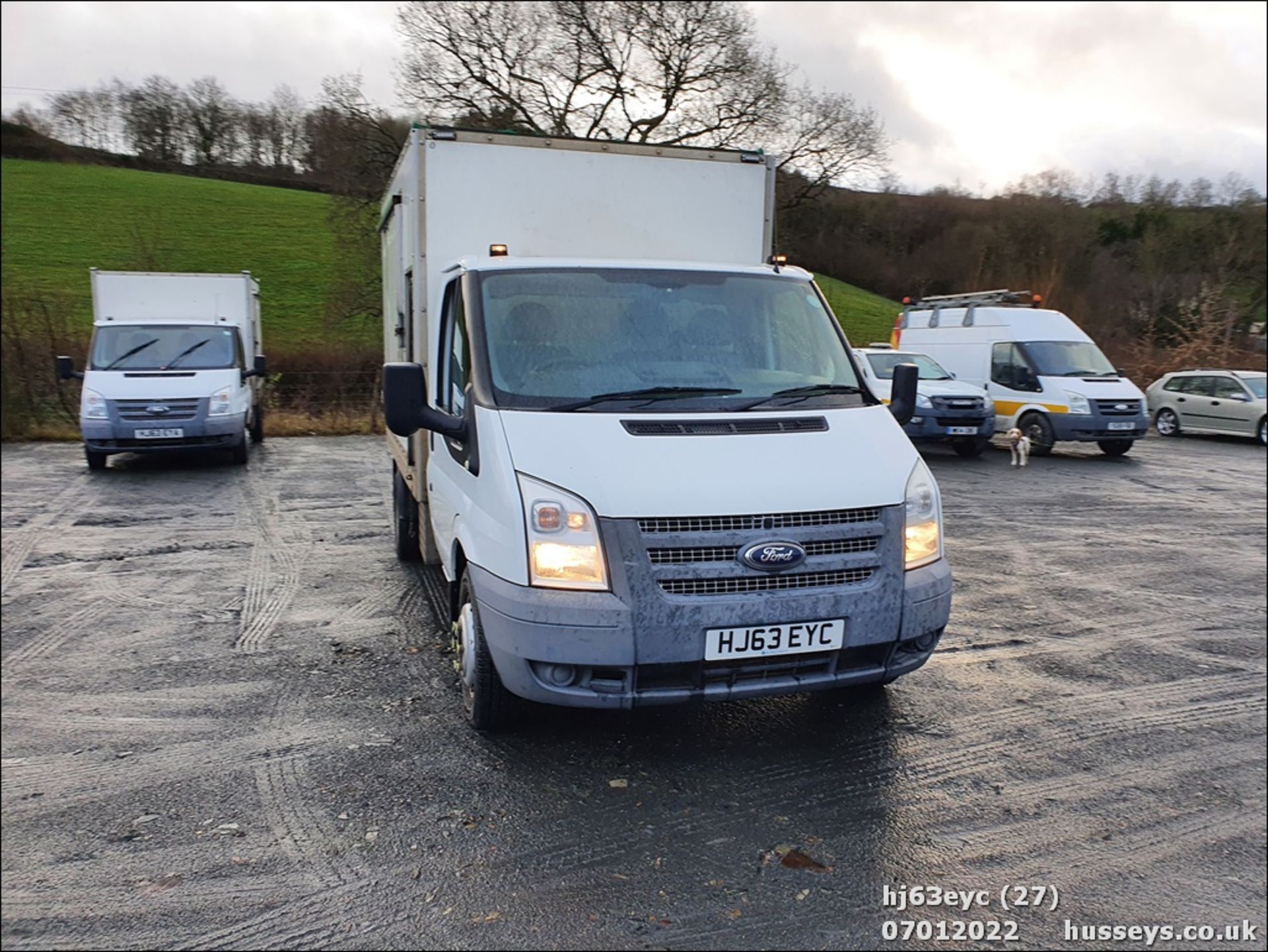 13/63 FORD TRANSIT 100 T350 RWD - 2198cc 3dr Tipper (White, 126k) - Image 29 of 34