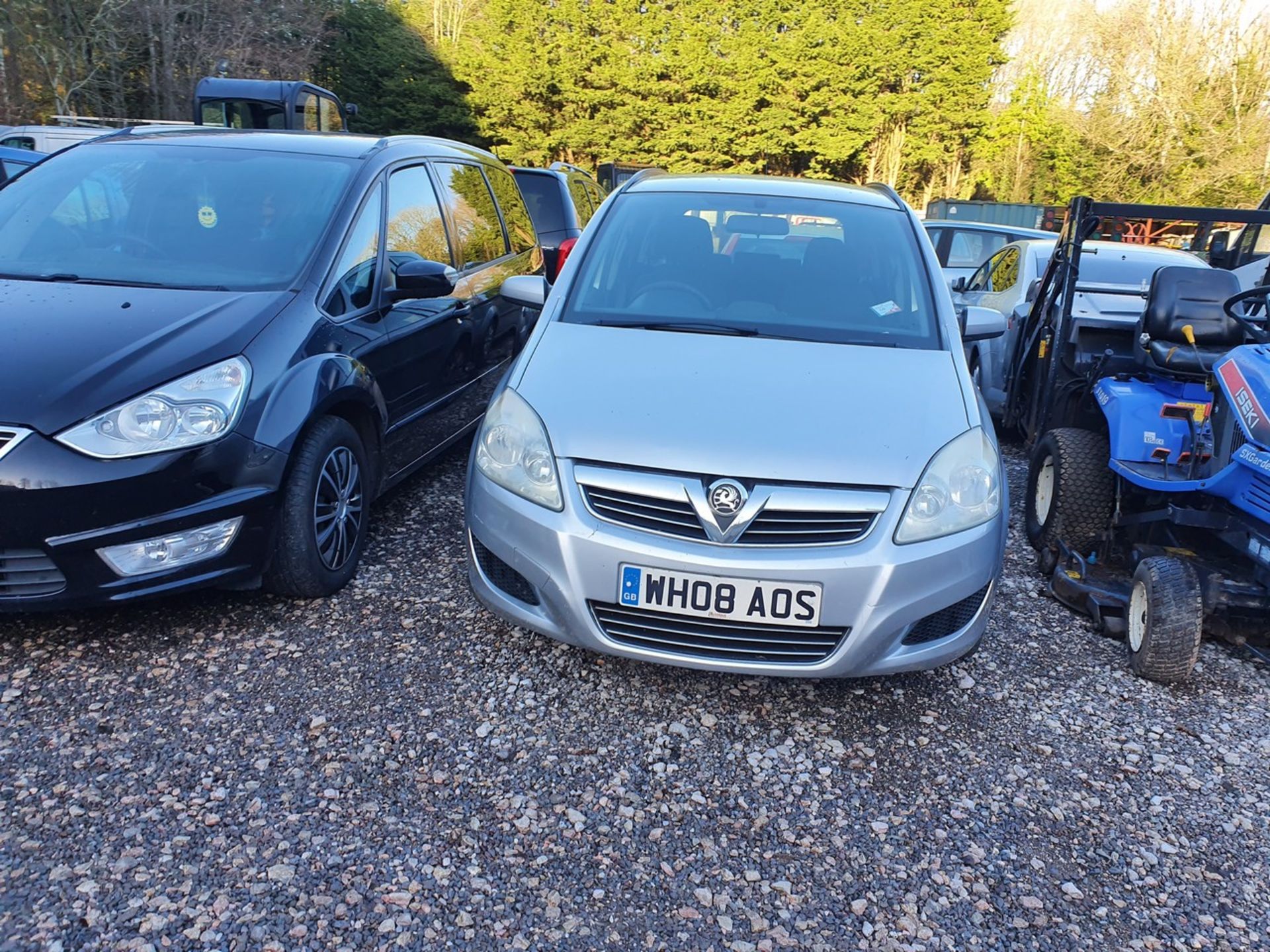 08/08 VAUXHALL ZAFIRA LIFE - 1598cc 5dr MPV (Silver, 86k) - Image 9 of 50