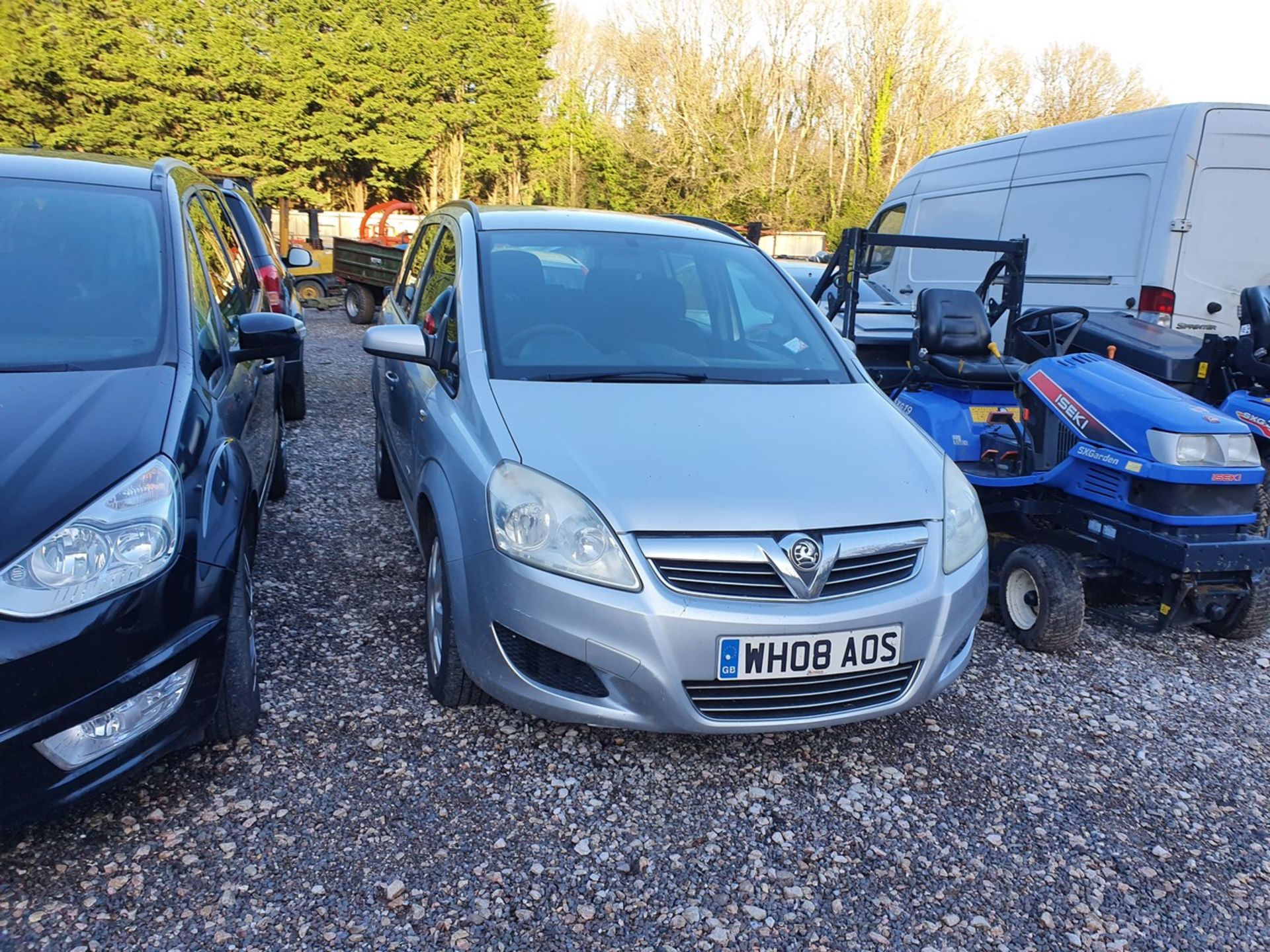 08/08 VAUXHALL ZAFIRA LIFE - 1598cc 5dr MPV (Silver, 86k) - Image 11 of 50