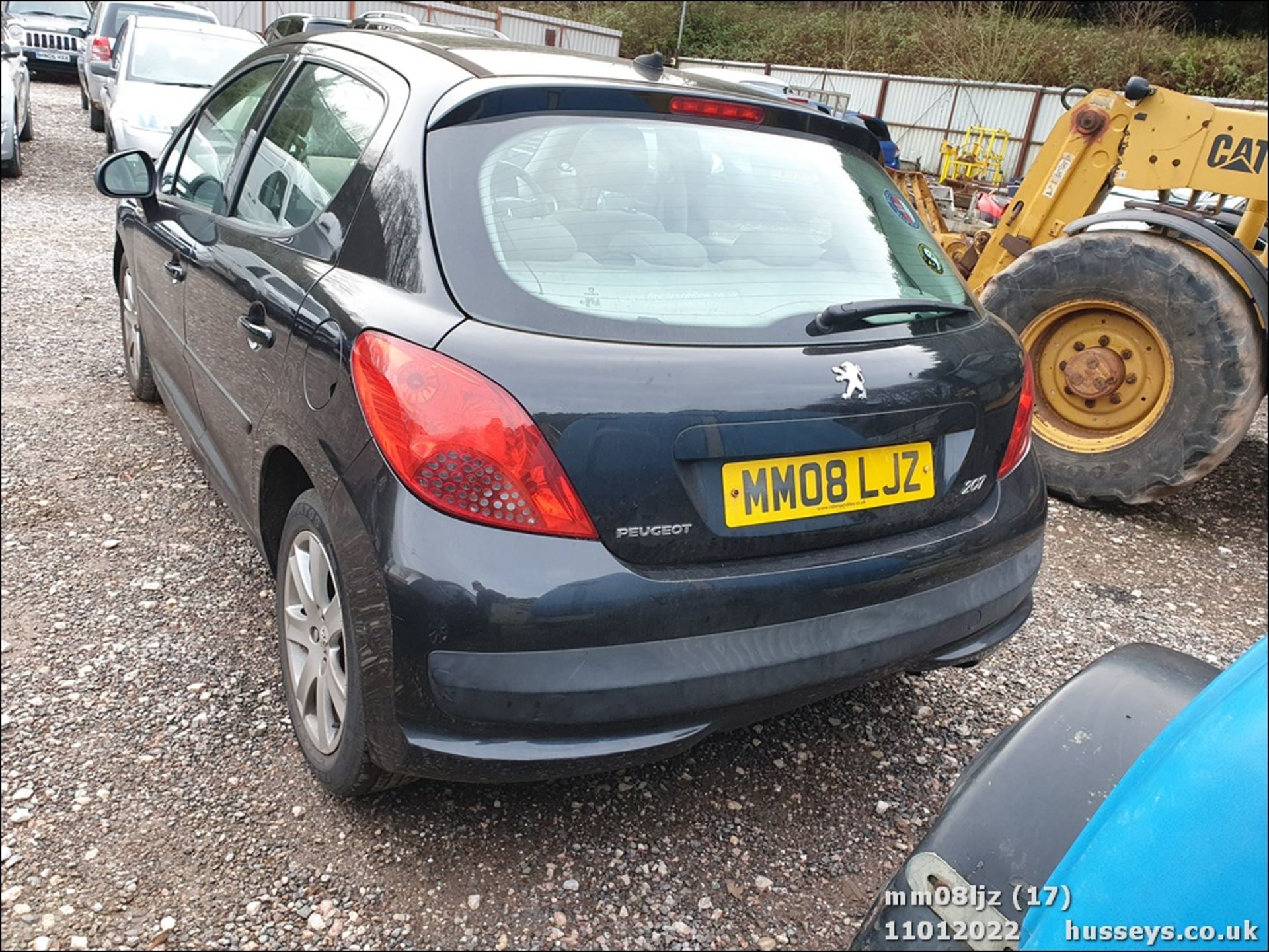 08/08 PEUGEOT 207 SE PREMIUM AUTO - 1598cc 5dr Hatchback (Black, 67k) - Image 16 of 29