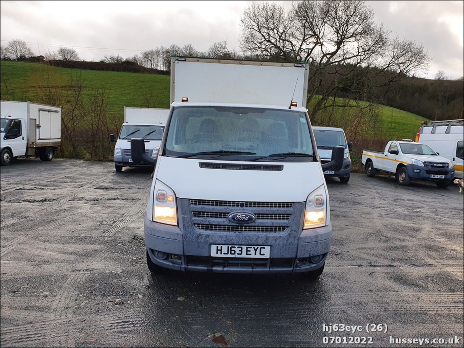 13/63 FORD TRANSIT 100 T350 RWD - 2198cc 3dr Tipper (White, 126k) - Image 28 of 34