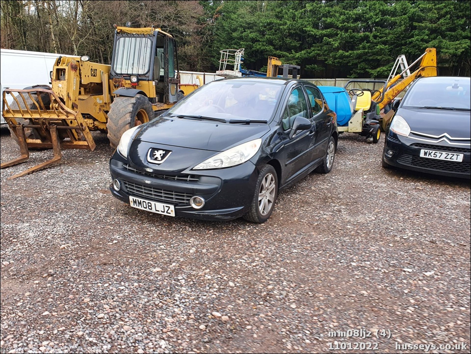 08/08 PEUGEOT 207 SE PREMIUM AUTO - 1598cc 5dr Hatchback (Black, 67k) - Image 2 of 29