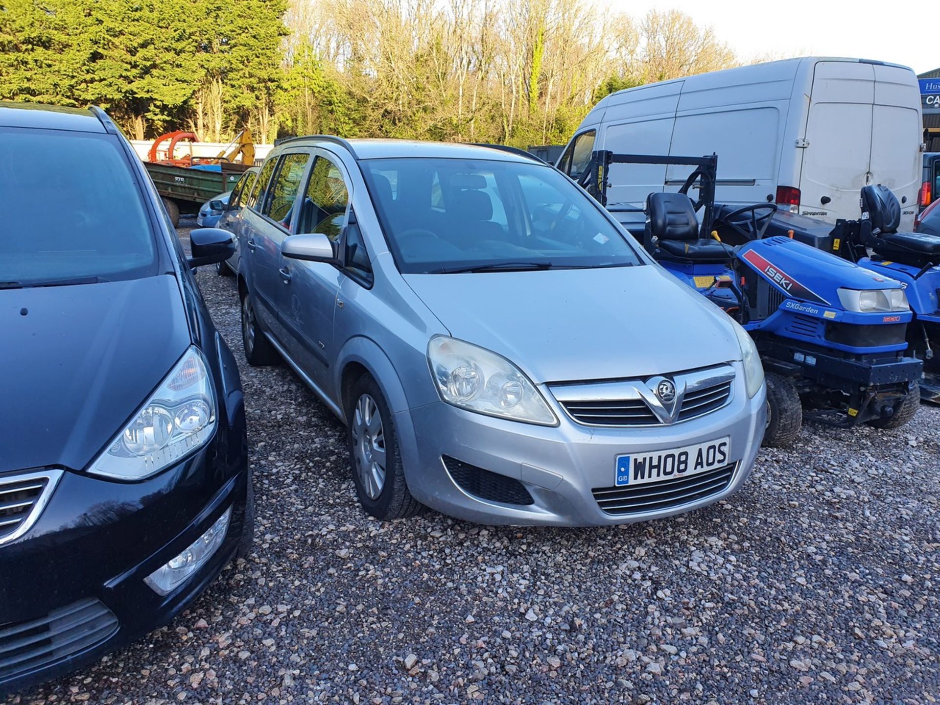 08/08 VAUXHALL ZAFIRA LIFE - 1598cc 5dr MPV (Silver, 86k) - Image 13 of 50