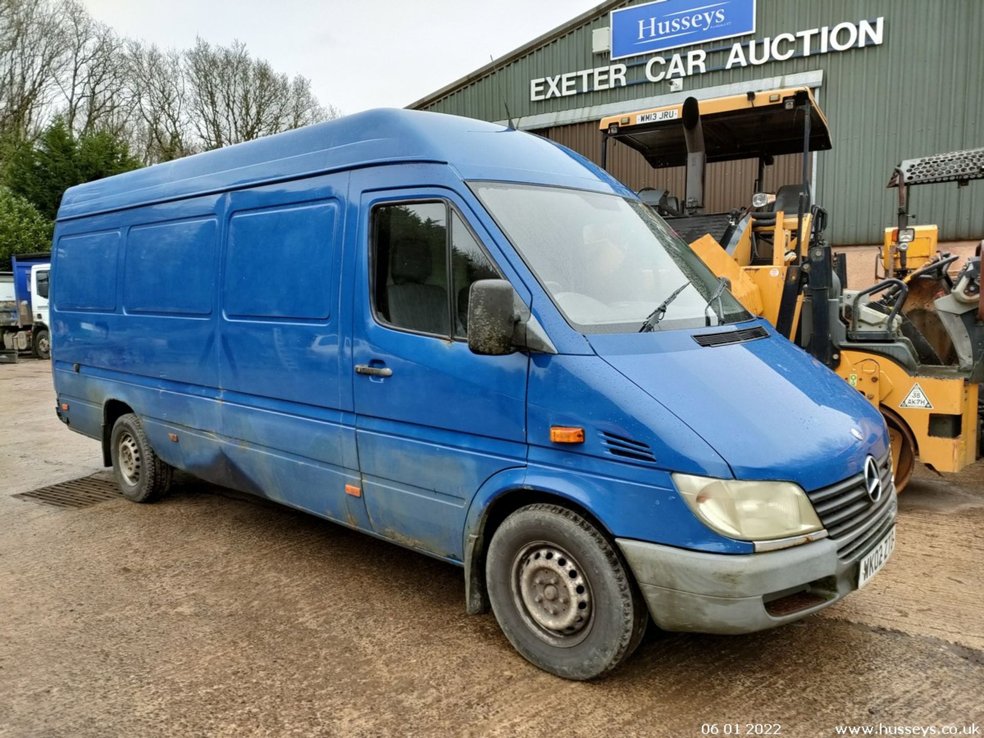 02/02 MERCEDES SPRINTER 311 CDI LWB - 2151cc 5dr Van (Blue)