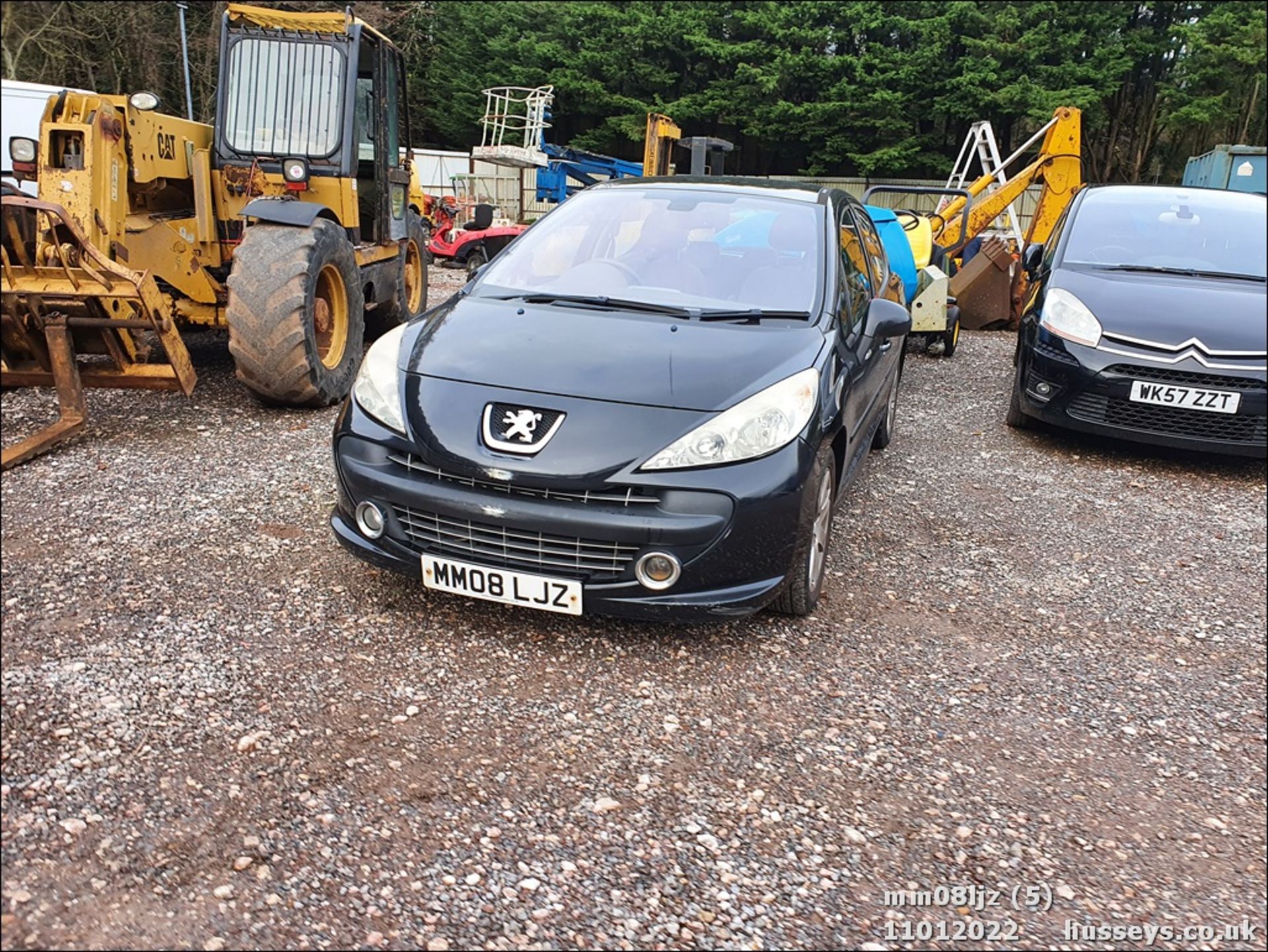 08/08 PEUGEOT 207 SE PREMIUM AUTO - 1598cc 5dr Hatchback (Black, 67k) - Image 3 of 29