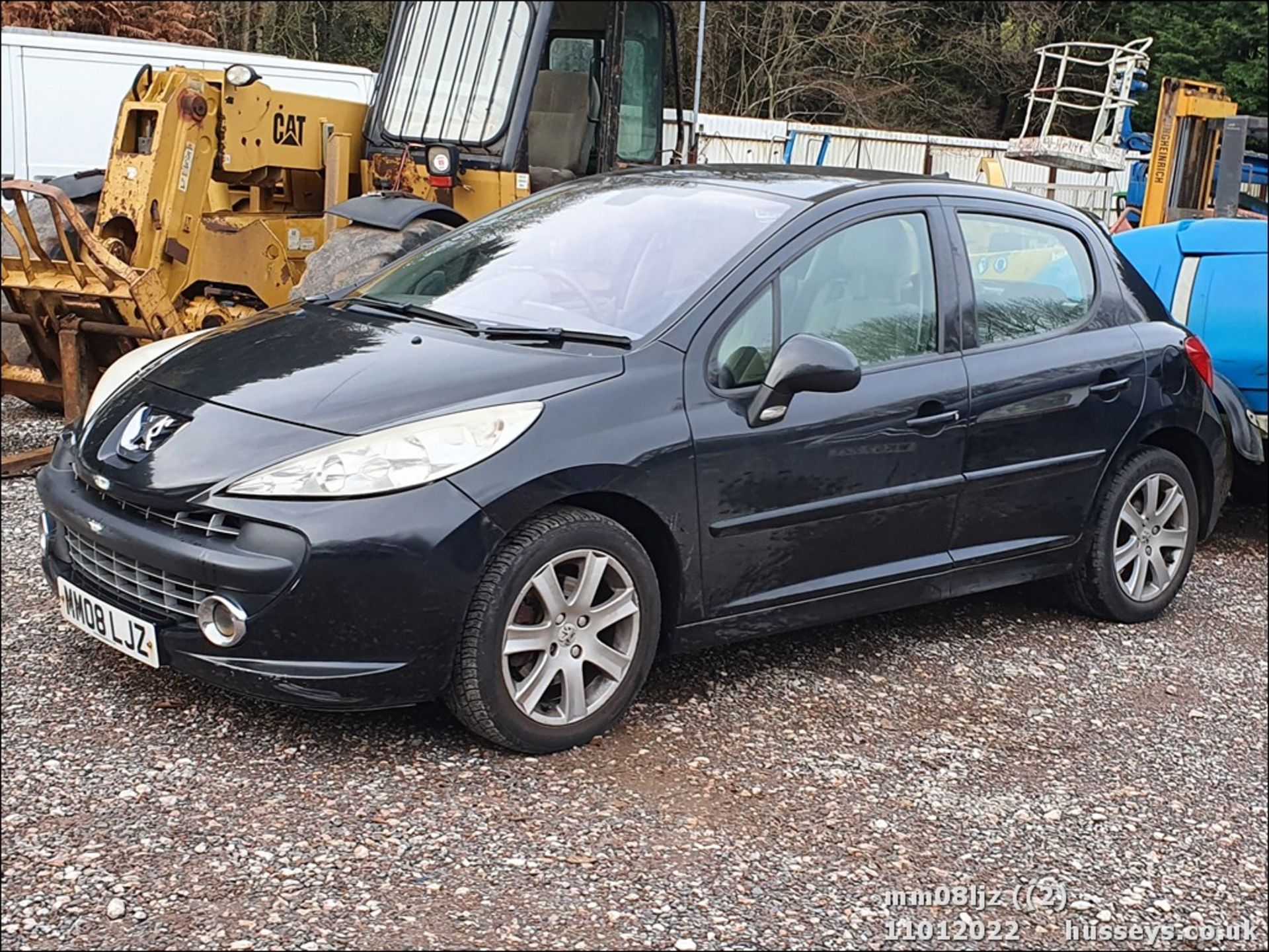 08/08 PEUGEOT 207 SE PREMIUM AUTO - 1598cc 5dr Hatchback (Black, 67k)