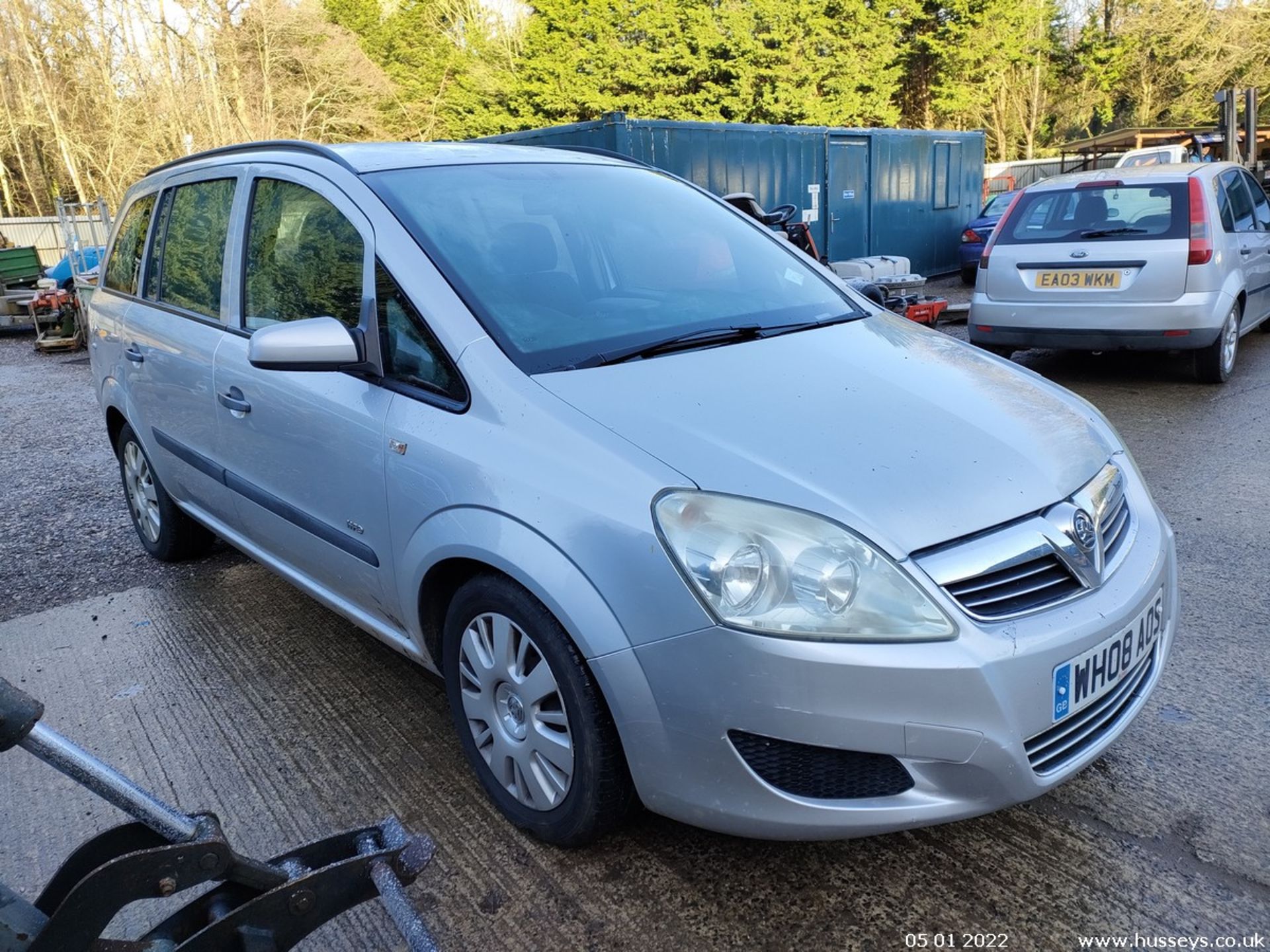 08/08 VAUXHALL ZAFIRA LIFE - 1598cc 5dr MPV (Silver, 86k) - Image 4 of 50