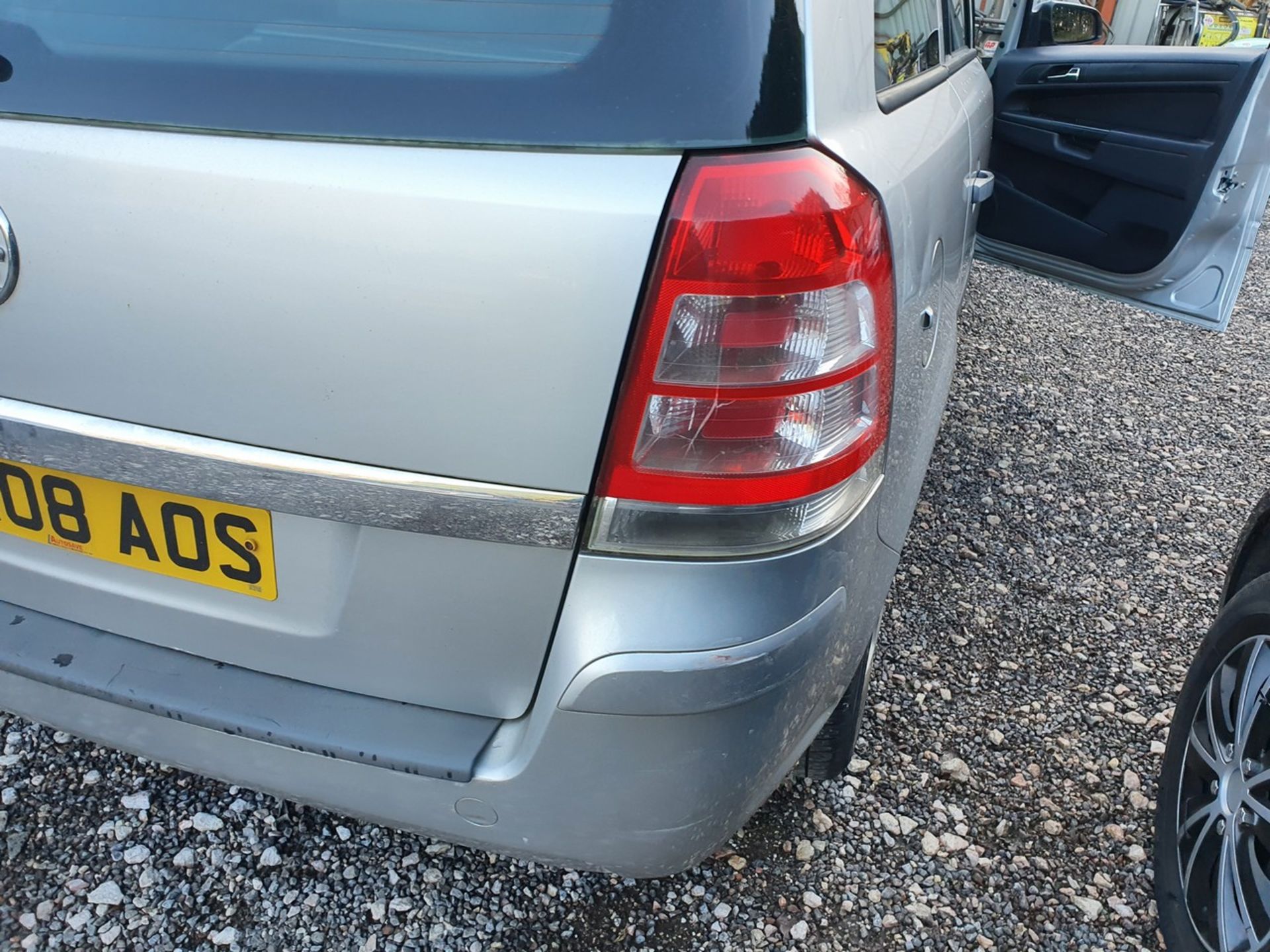 08/08 VAUXHALL ZAFIRA LIFE - 1598cc 5dr MPV (Silver, 86k) - Image 33 of 50