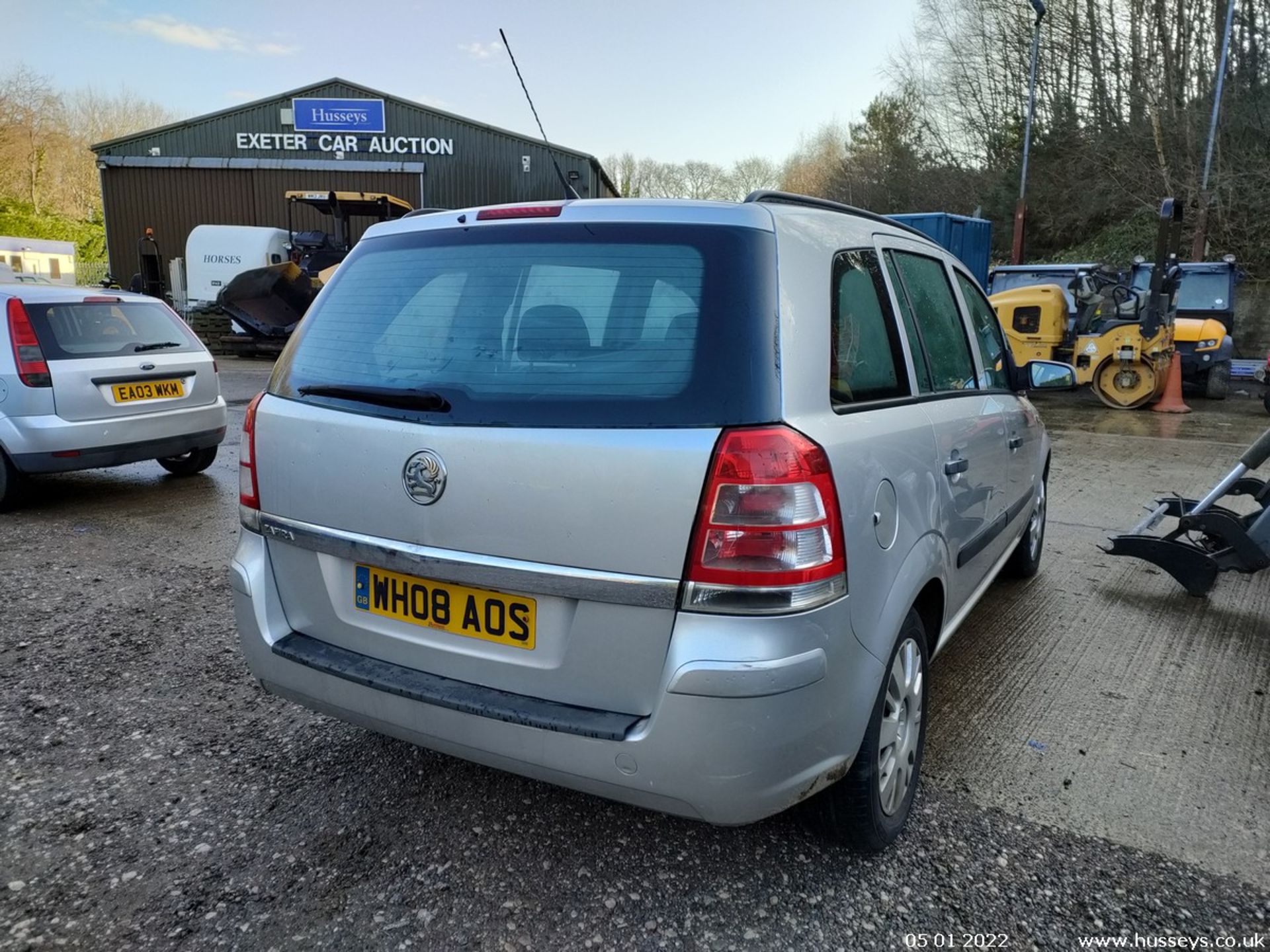 08/08 VAUXHALL ZAFIRA LIFE - 1598cc 5dr MPV (Silver, 86k) - Image 26 of 50