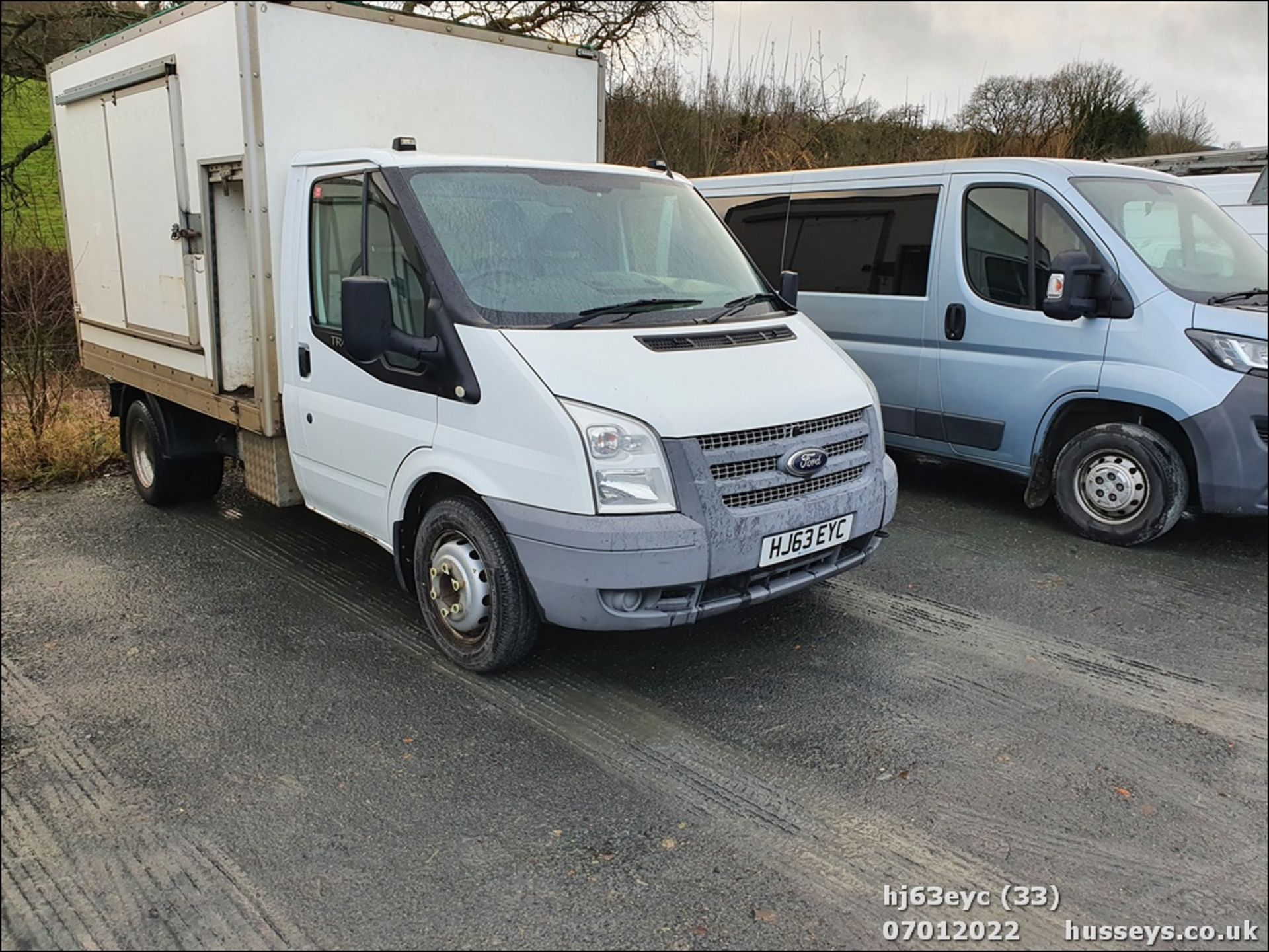 13/63 FORD TRANSIT 100 T350 RWD - 2198cc 3dr Tipper (White, 126k) - Image 34 of 34