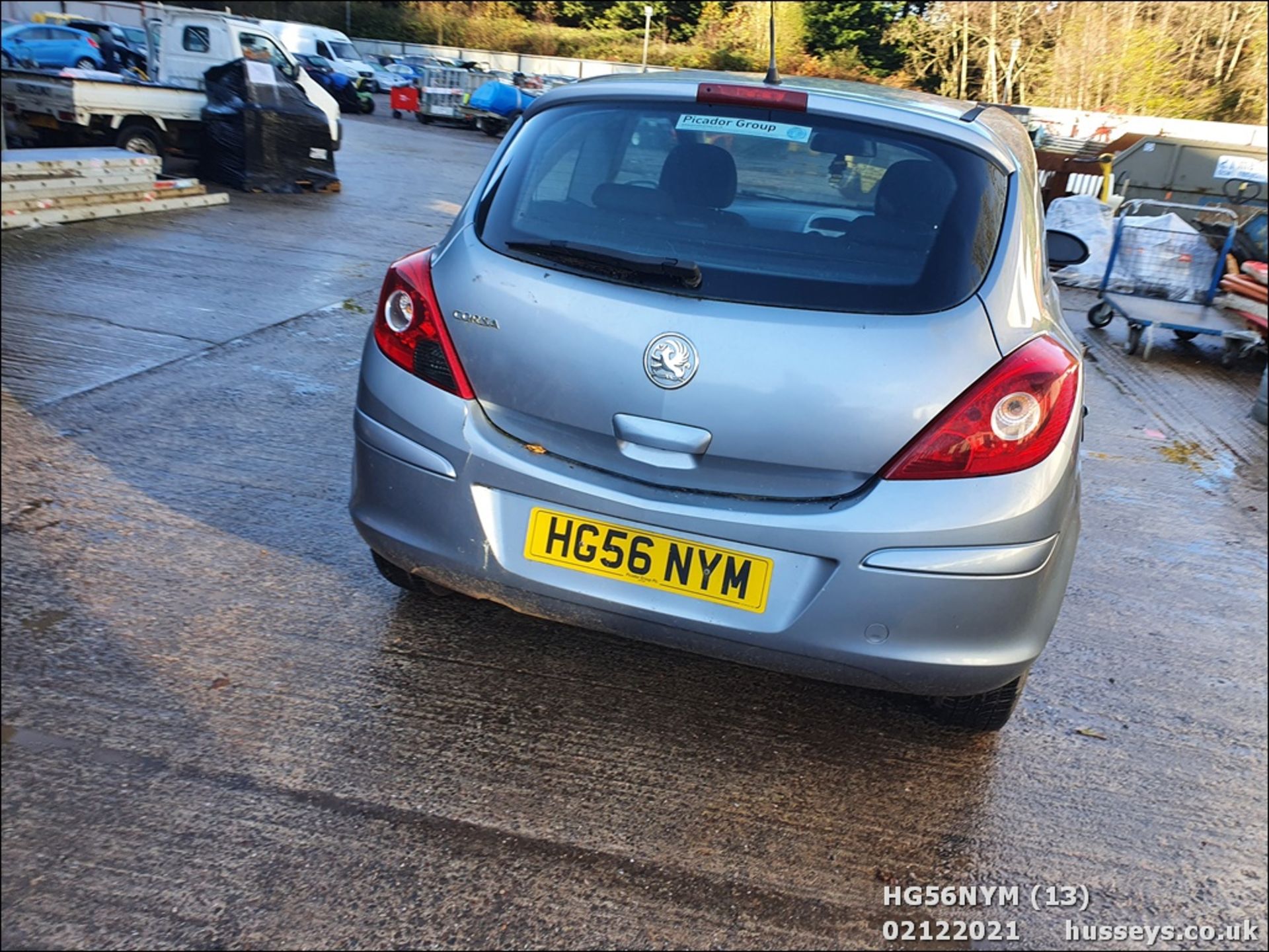 06/56 VAUXHALL CORSA LIFE - 998cc 3dr Hatchback (Silver, 65k) - Image 12 of 30