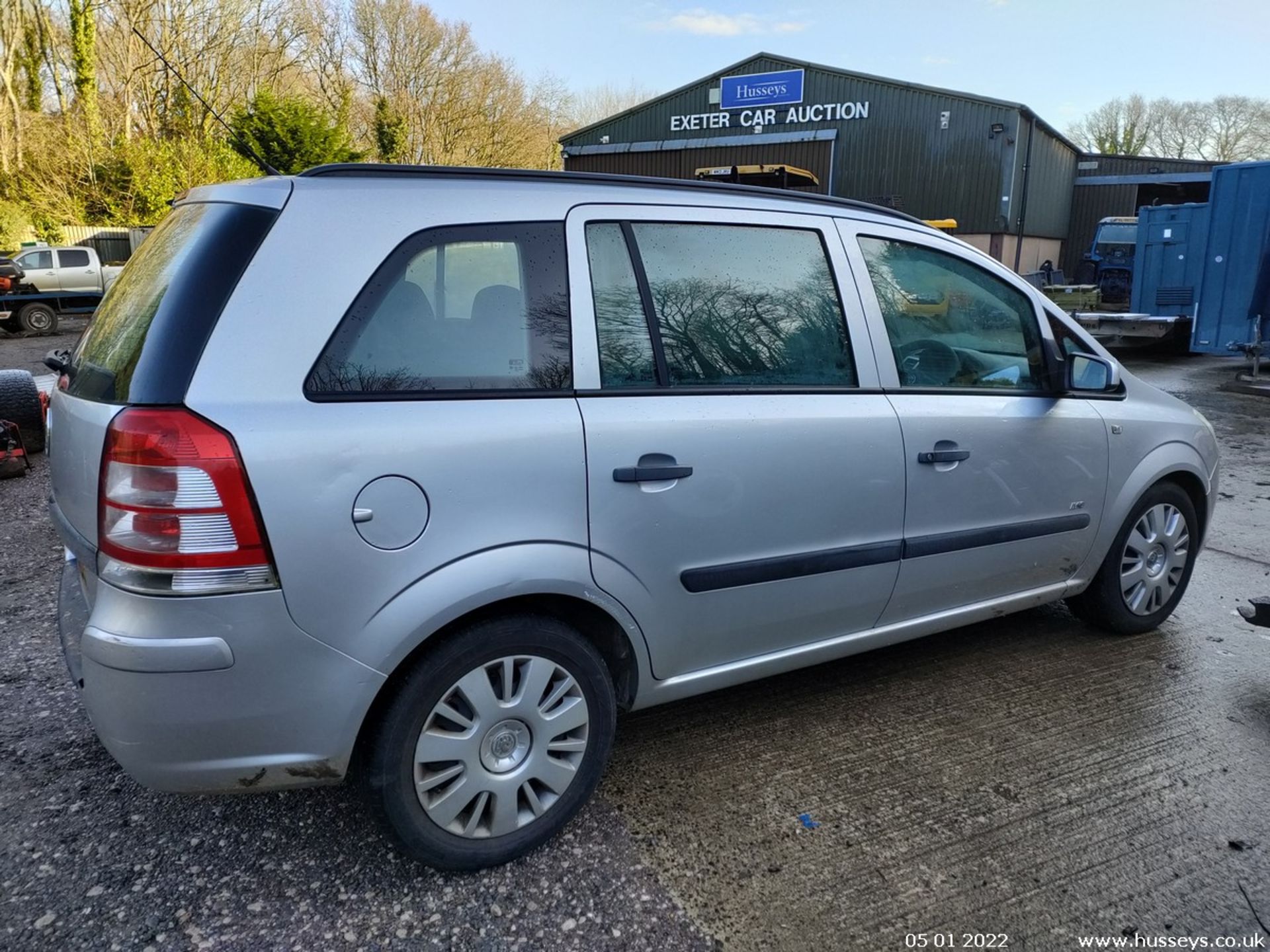 08/08 VAUXHALL ZAFIRA LIFE - 1598cc 5dr MPV (Silver, 86k) - Image 32 of 50