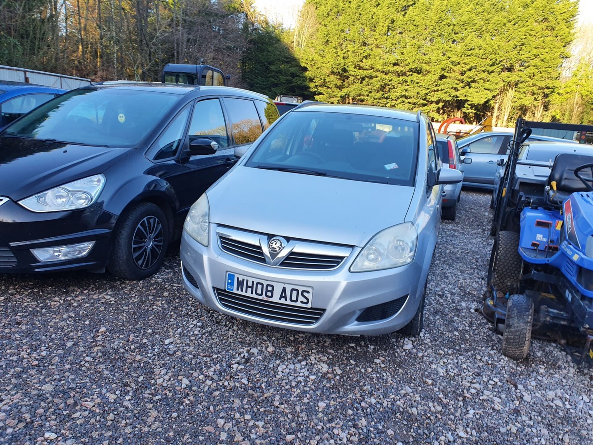 08/08 VAUXHALL ZAFIRA LIFE - 1598cc 5dr MPV (Silver, 86k) - Image 7 of 50