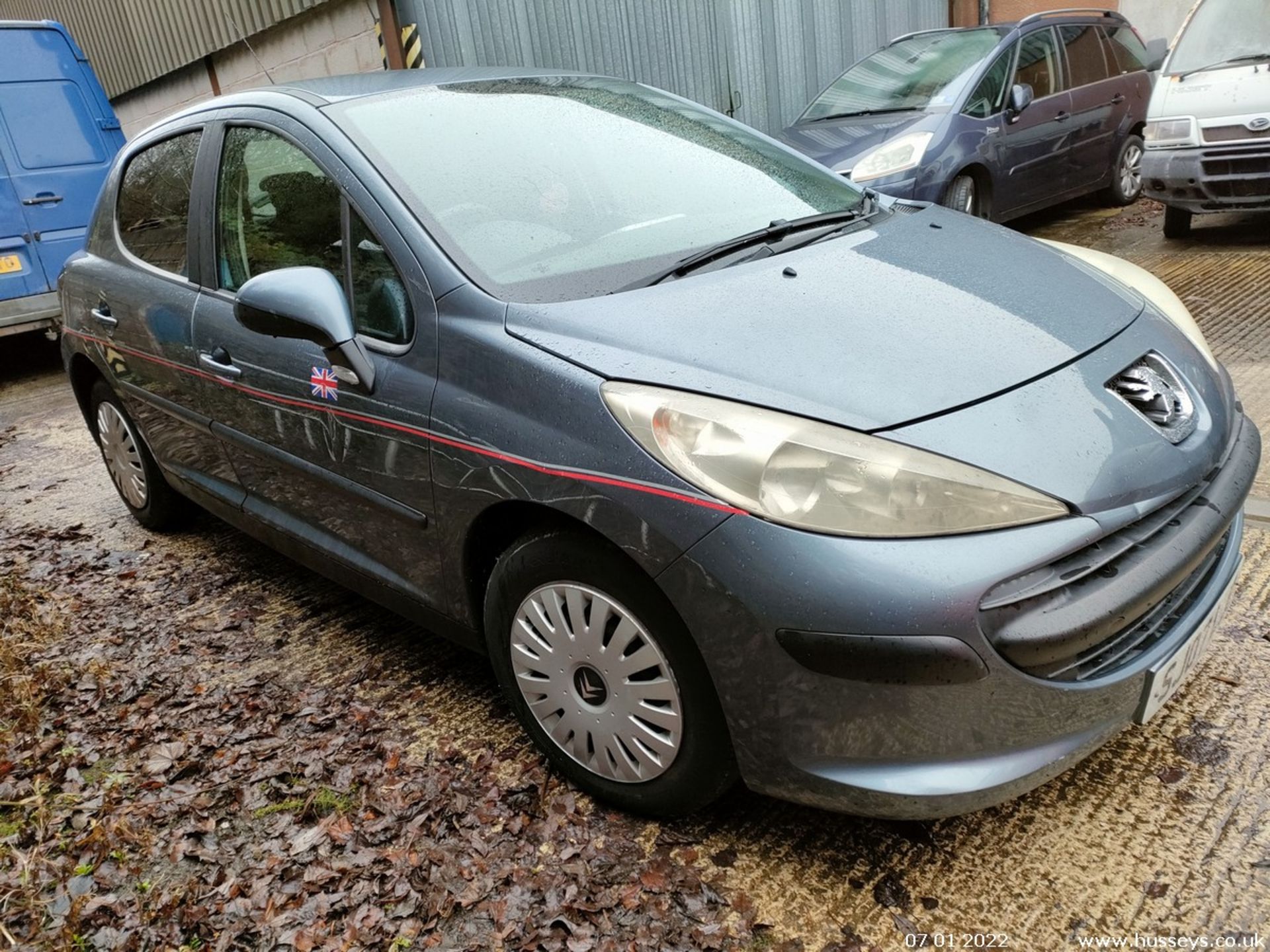 07/07 PEUGEOT 207 S - 1360cc 5dr Hatchback (Grey, 96k) - Image 16 of 23