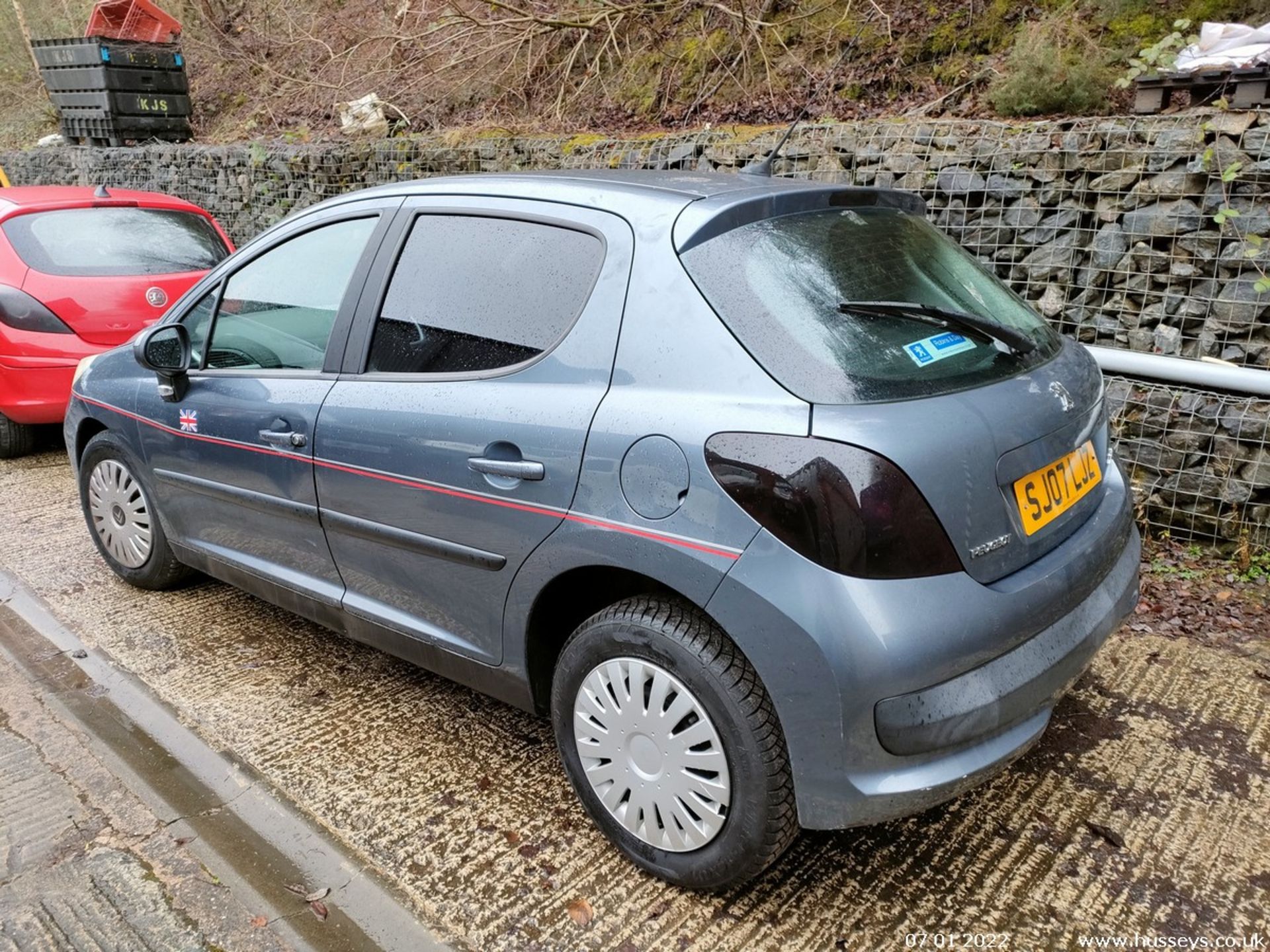 07/07 PEUGEOT 207 S - 1360cc 5dr Hatchback (Grey, 96k) - Image 9 of 23