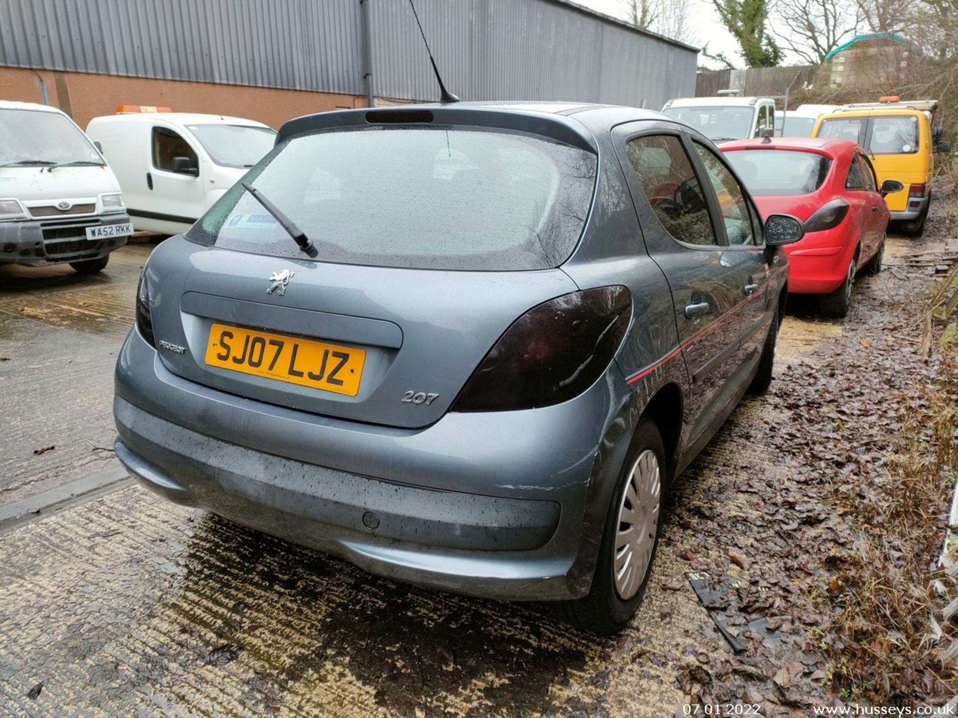 07/07 PEUGEOT 207 S - 1360cc 5dr Hatchback (Grey, 96k) - Image 12 of 23