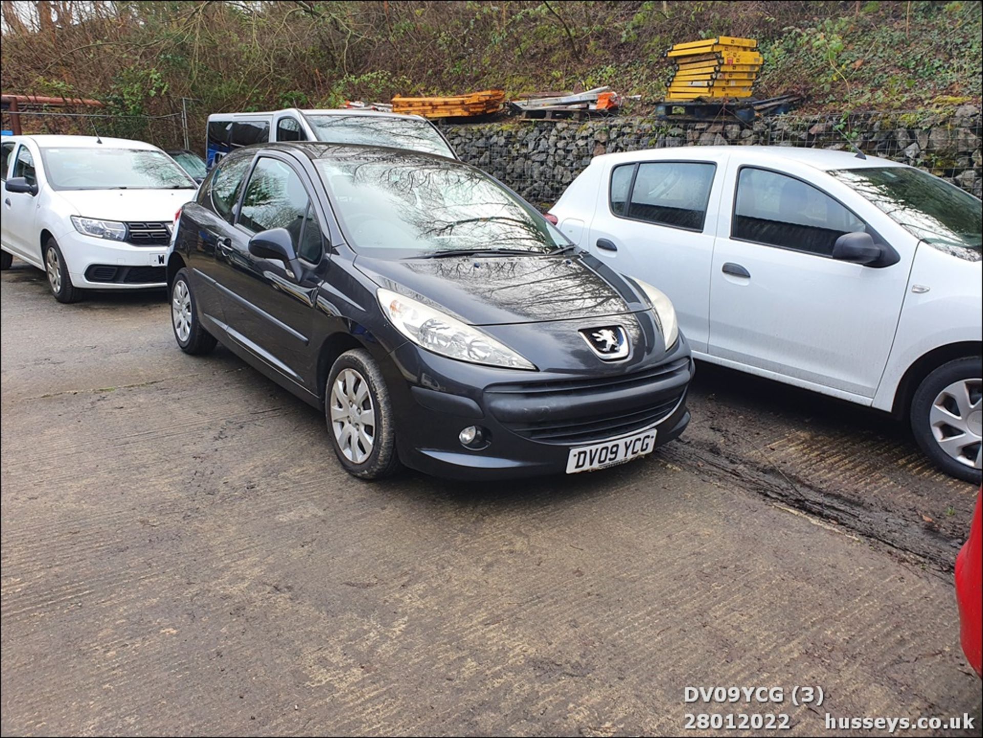 09/09 PEUGEOT 207 S - 1360cc 3dr Hatchback (Black, 82k) - Image 3 of 29