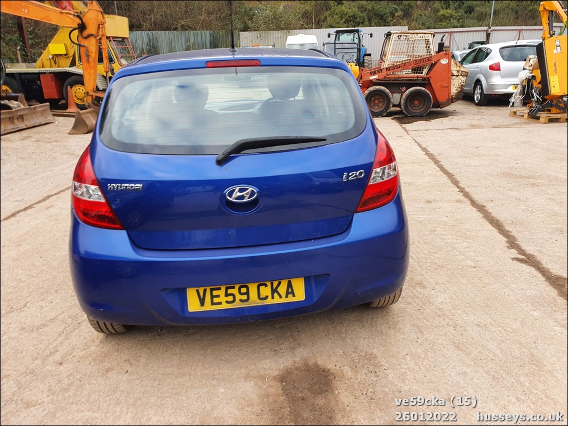 09/59 HYUNDAI I20 CLASSIC - 1248cc 5dr Hatchback (Blue, 122k) - Image 15 of 38