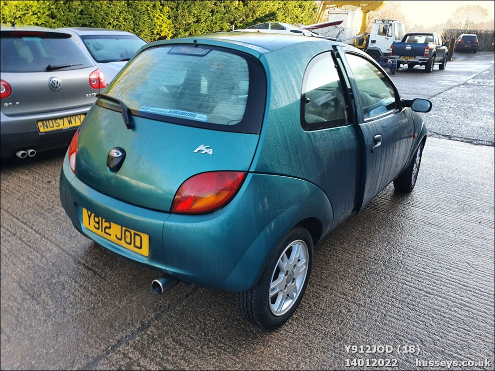 2001 FORD KA LUXURY - 1299cc 3dr Hatchback (Green, 71k) - Image 18 of 25