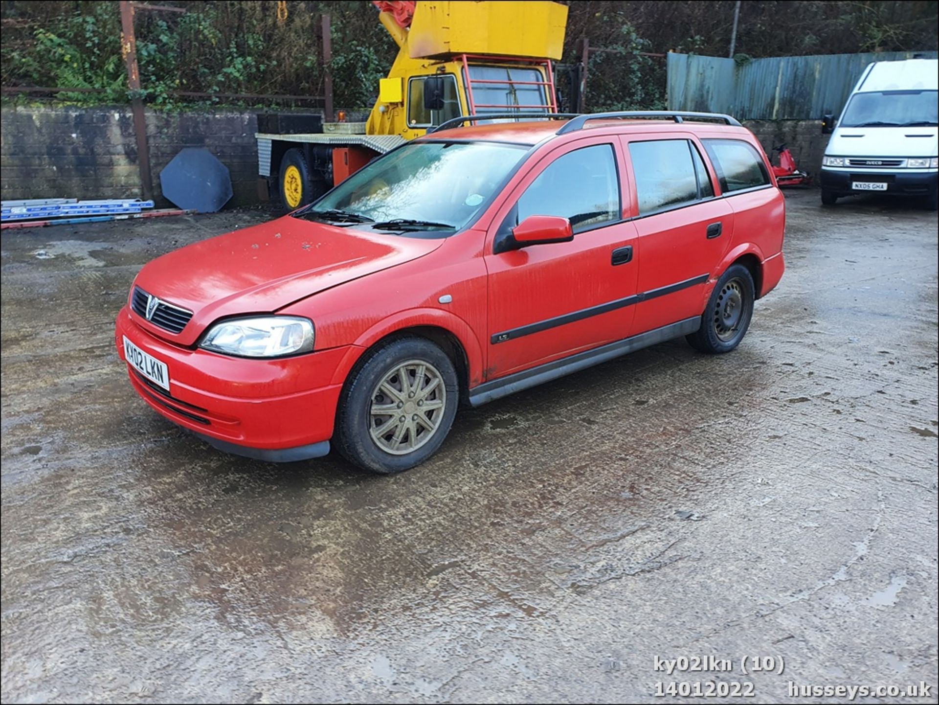 02/02 VAUXHALL ASTRA LS 8V - 1598cc 5dr Estate (Red, 120k) - Image 10 of 24