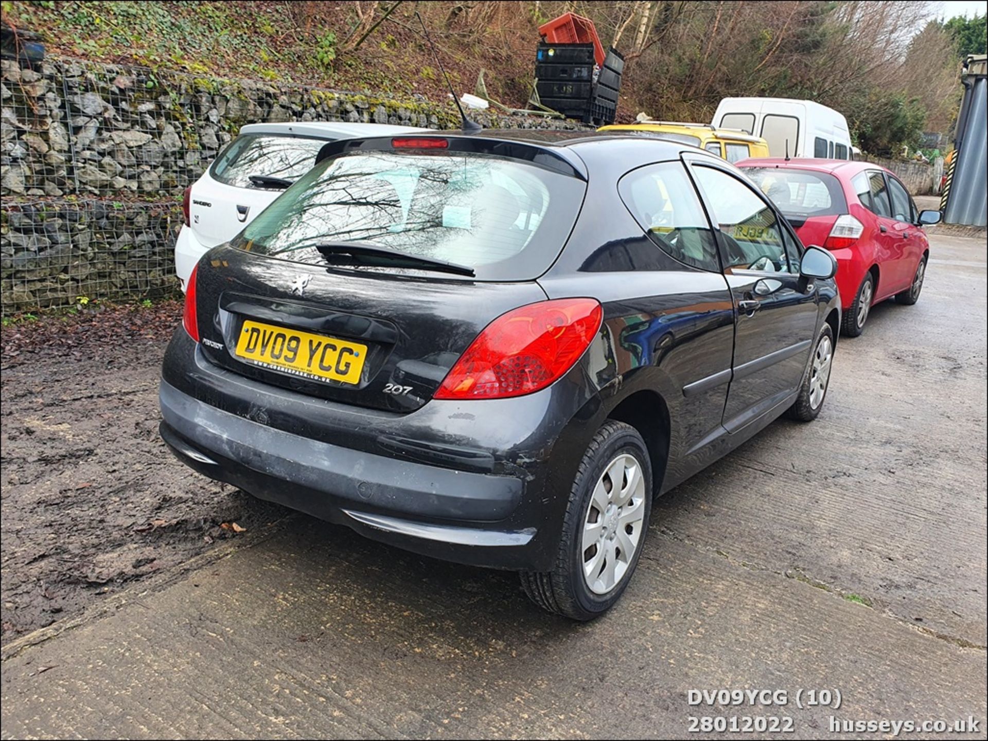 09/09 PEUGEOT 207 S - 1360cc 3dr Hatchback (Black, 82k) - Image 10 of 29