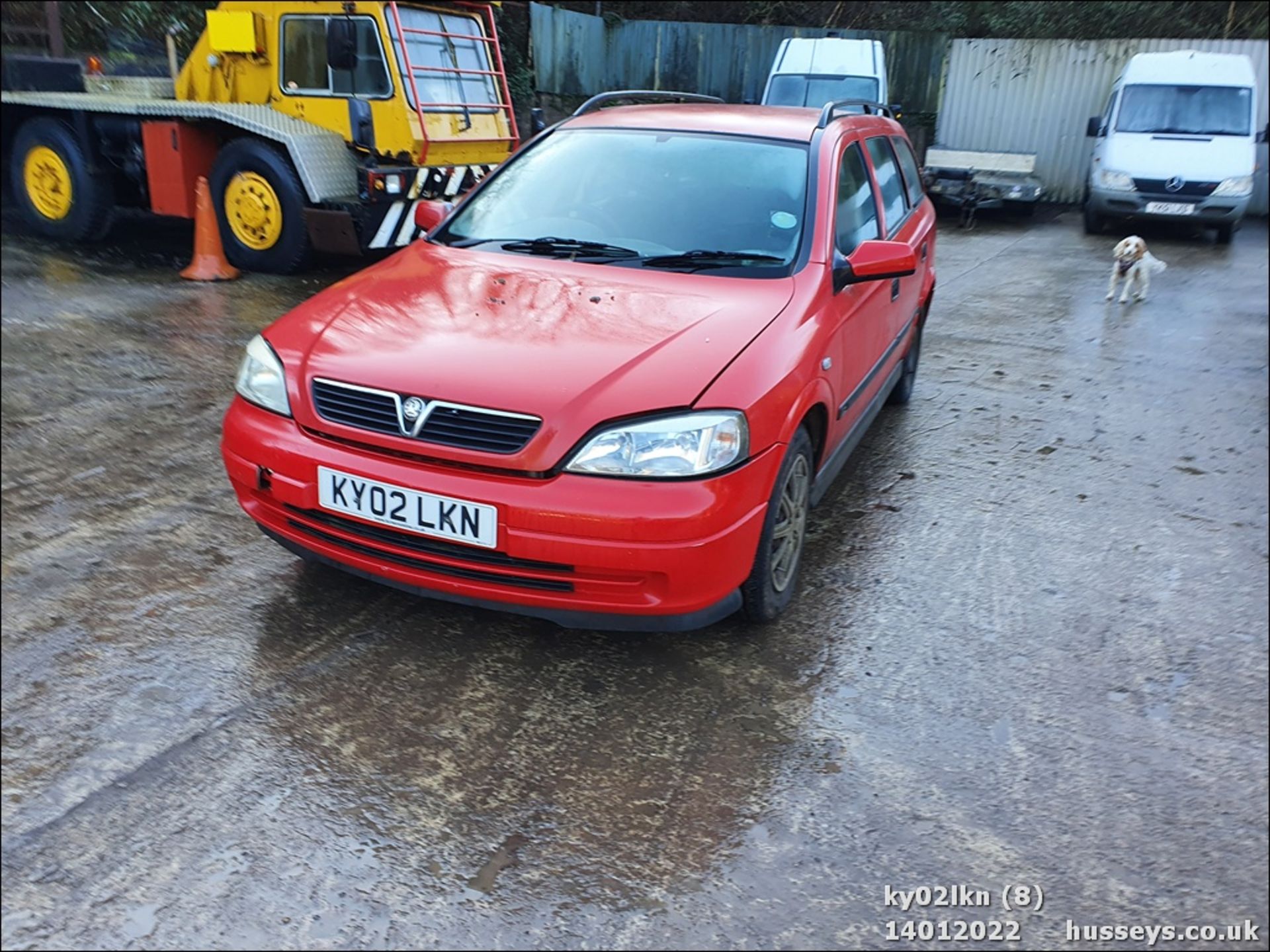 02/02 VAUXHALL ASTRA LS 8V - 1598cc 5dr Estate (Red, 120k) - Image 8 of 24