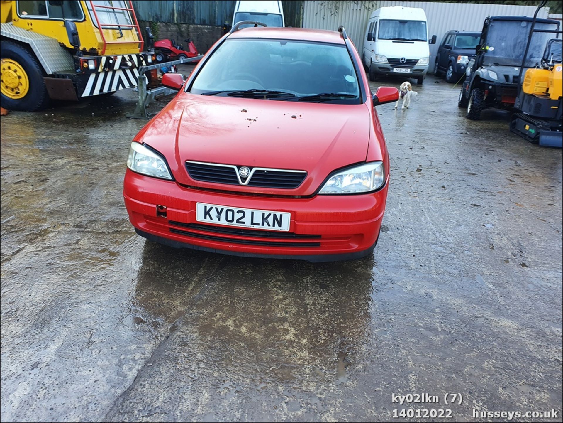 02/02 VAUXHALL ASTRA LS 8V - 1598cc 5dr Estate (Red, 120k) - Image 7 of 24