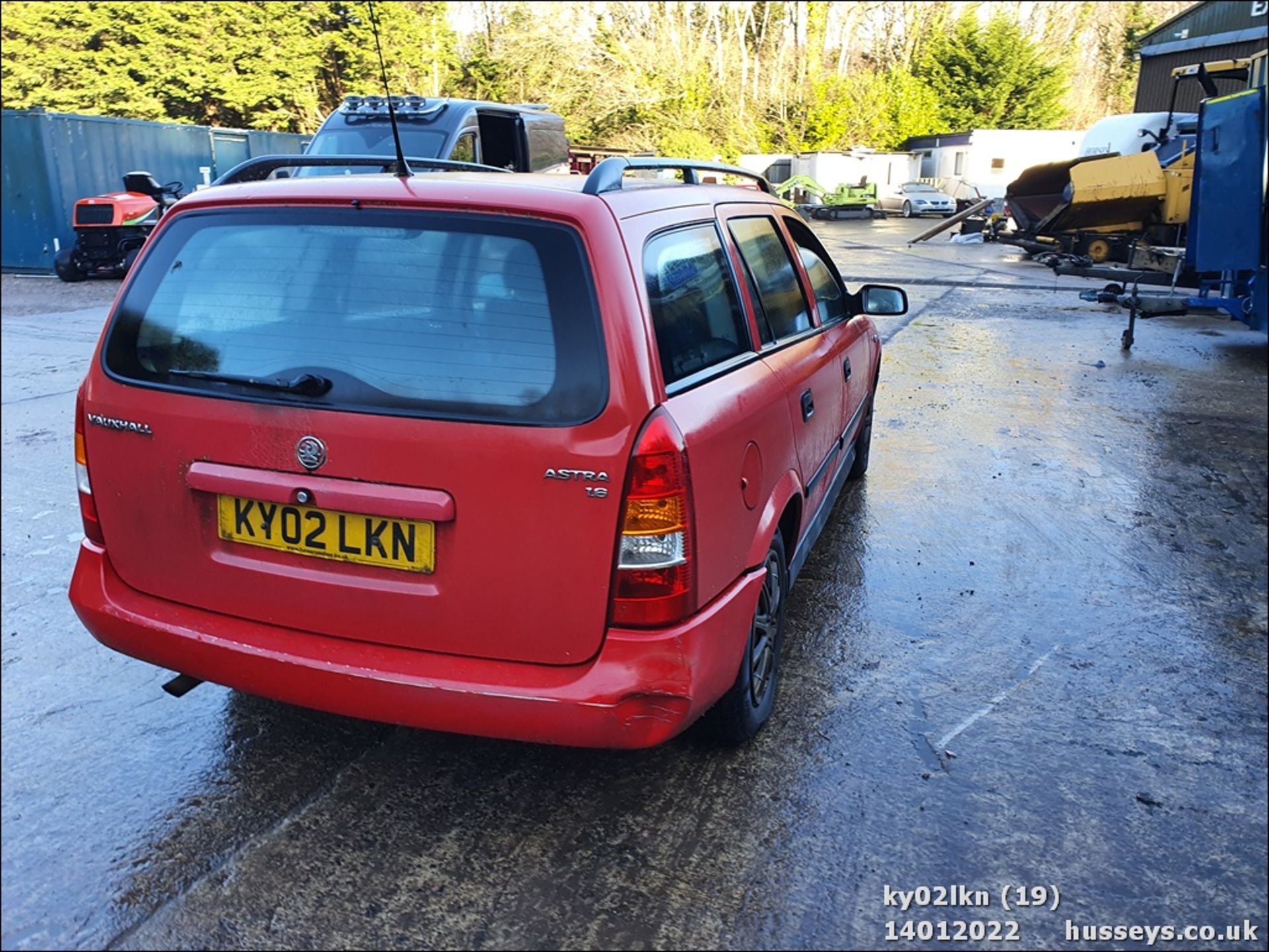 02/02 VAUXHALL ASTRA LS 8V - 1598cc 5dr Estate (Red, 120k) - Image 19 of 24