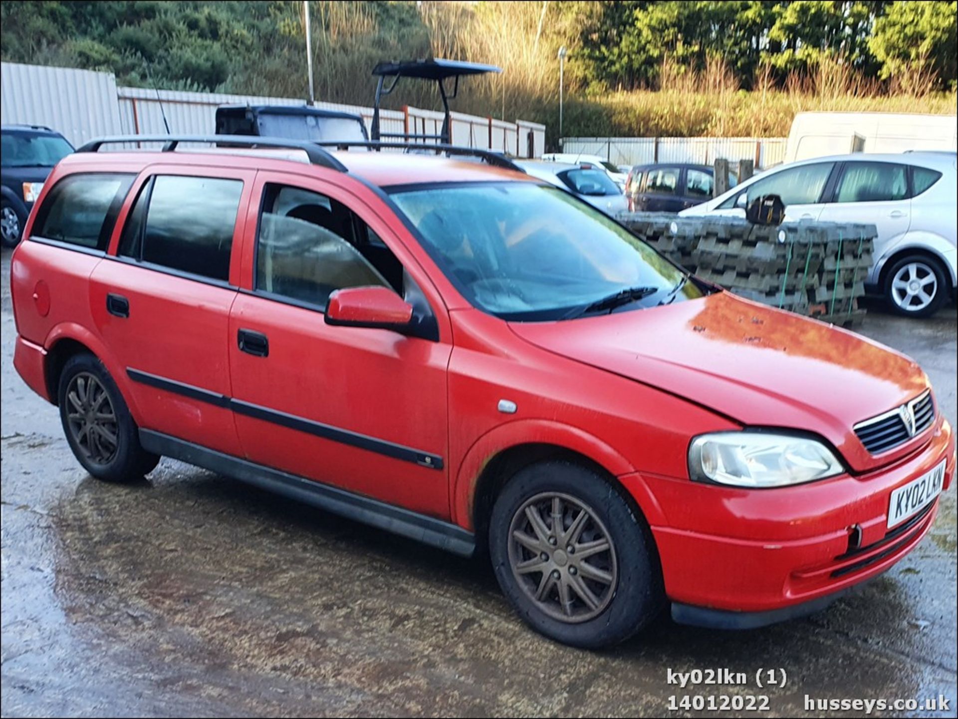 02/02 VAUXHALL ASTRA LS 8V - 1598cc 5dr Estate (Red, 120k)