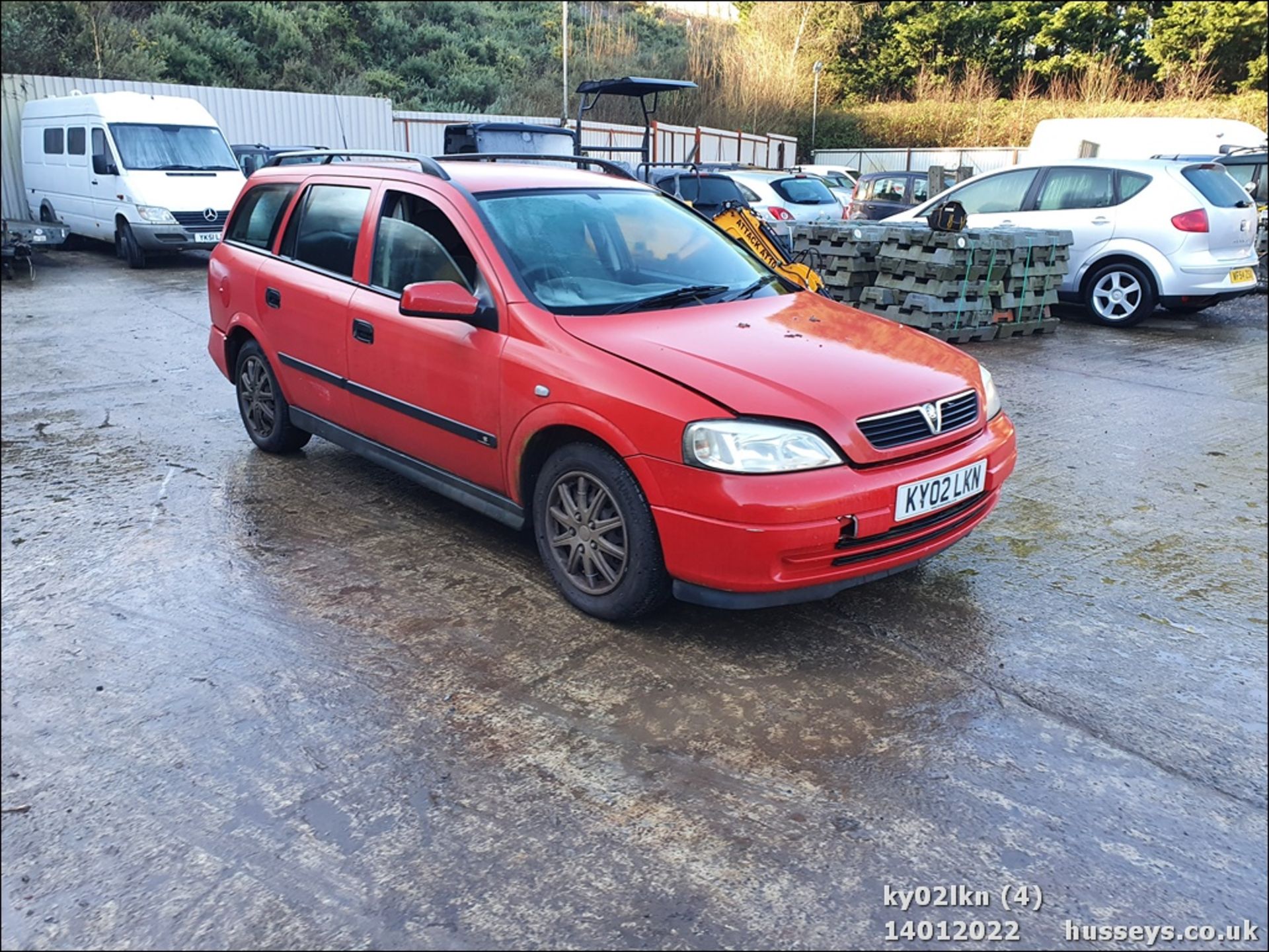 02/02 VAUXHALL ASTRA LS 8V - 1598cc 5dr Estate (Red, 120k) - Image 4 of 24