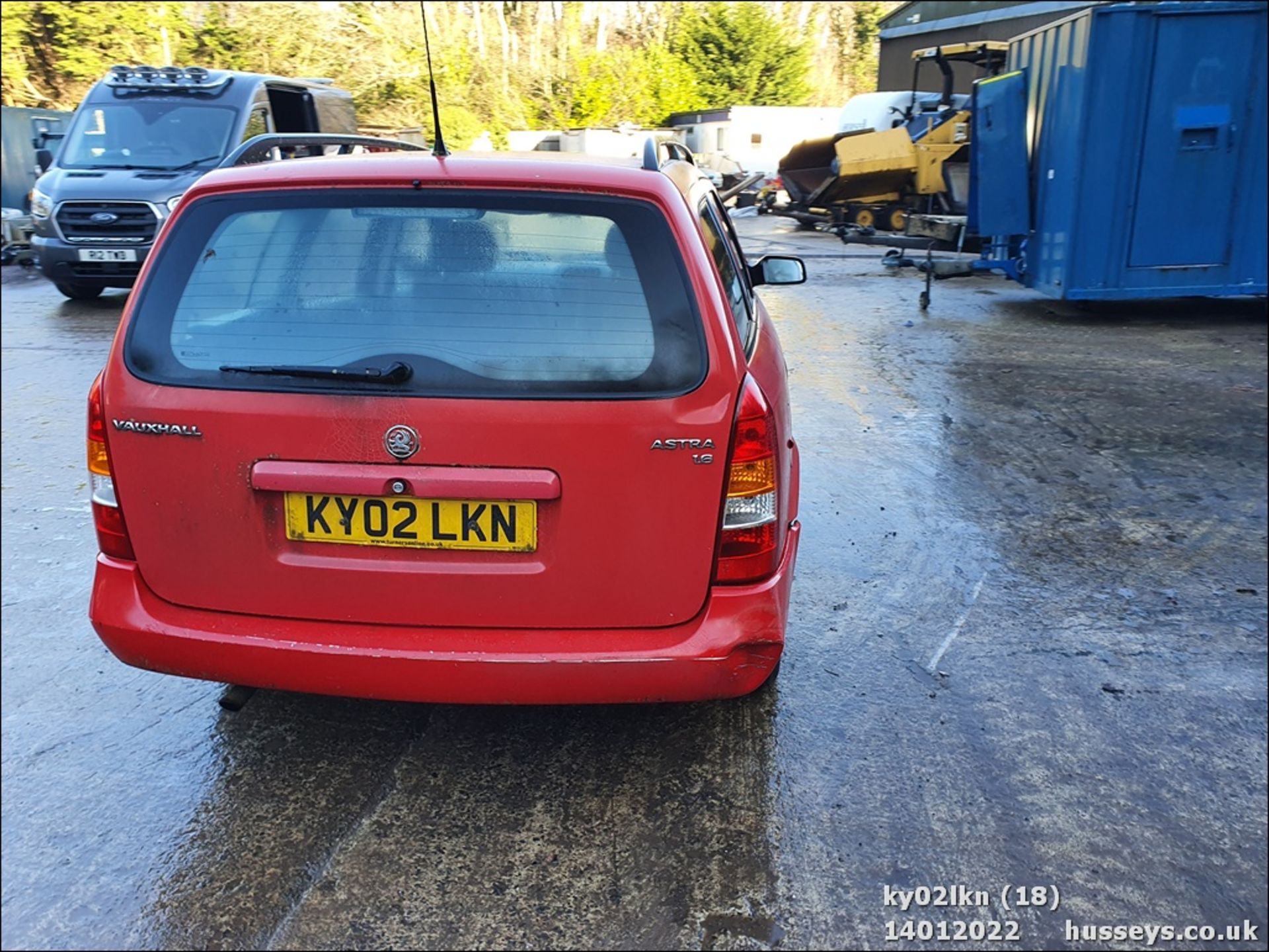 02/02 VAUXHALL ASTRA LS 8V - 1598cc 5dr Estate (Red, 120k) - Image 18 of 24