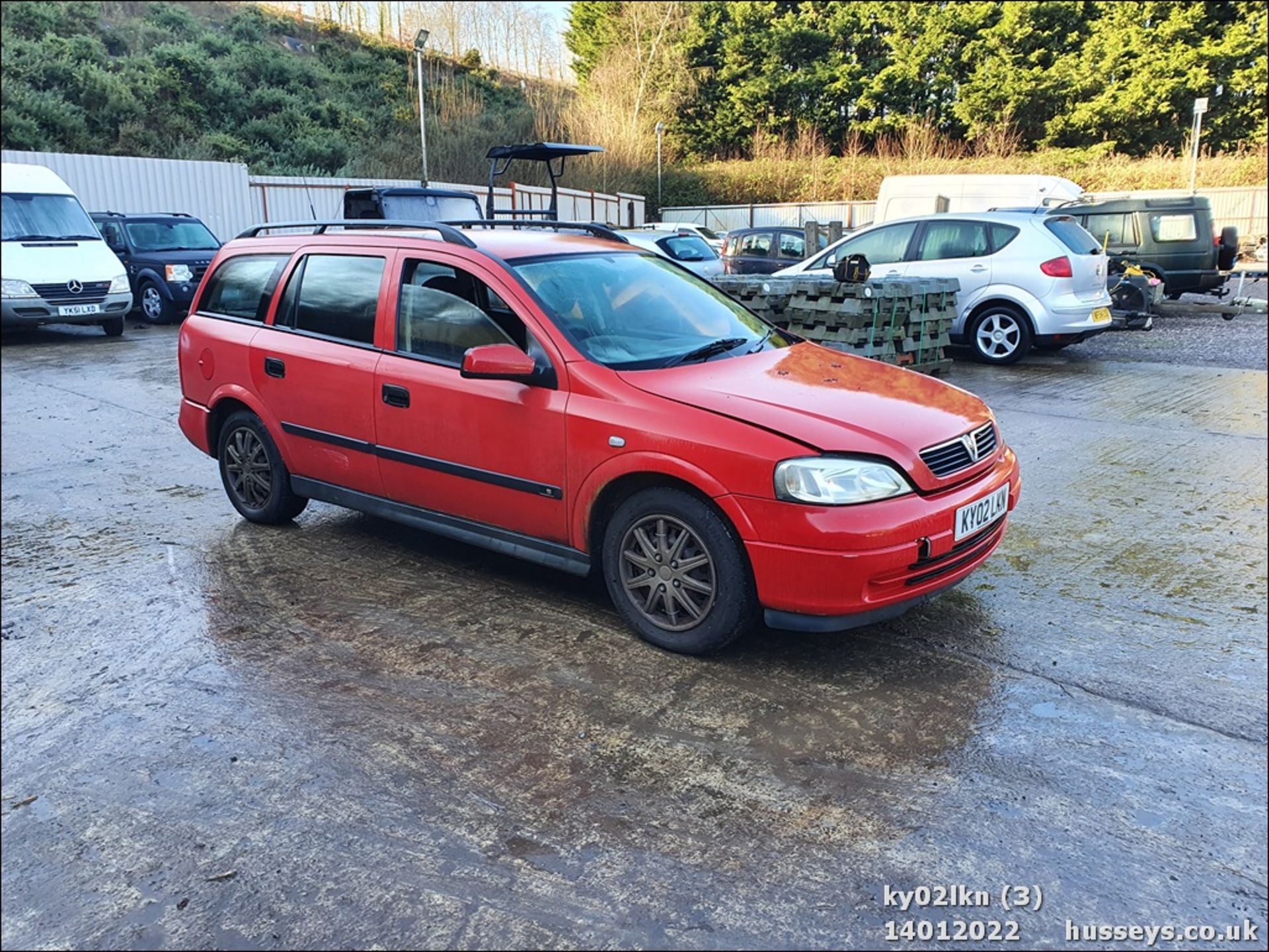 02/02 VAUXHALL ASTRA LS 8V - 1598cc 5dr Estate (Red, 120k) - Image 3 of 24