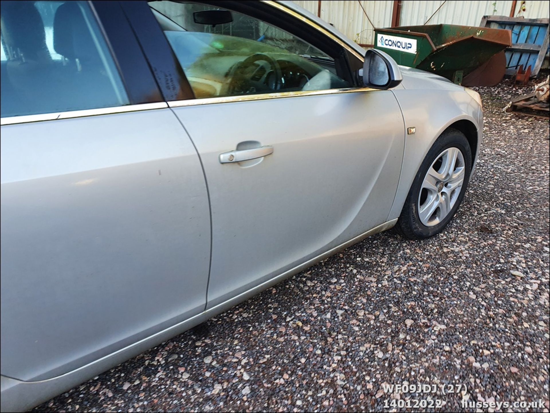 09/09 VAUXHALL INSIGNIA EXCLUSIV NAV - 1796cc 5dr Hatchback (Silver, 123k) - Image 27 of 38