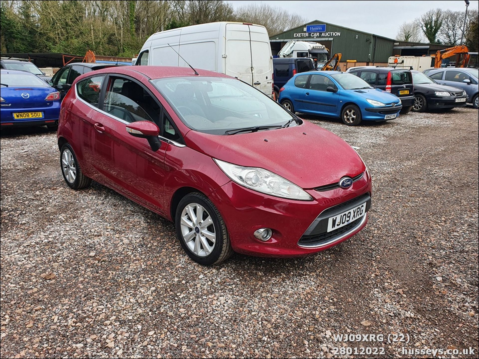 09/09 FORD FIESTA ZETEC 96 - 1388cc 3dr Hatchback (Red, 73k) - Image 23 of 28