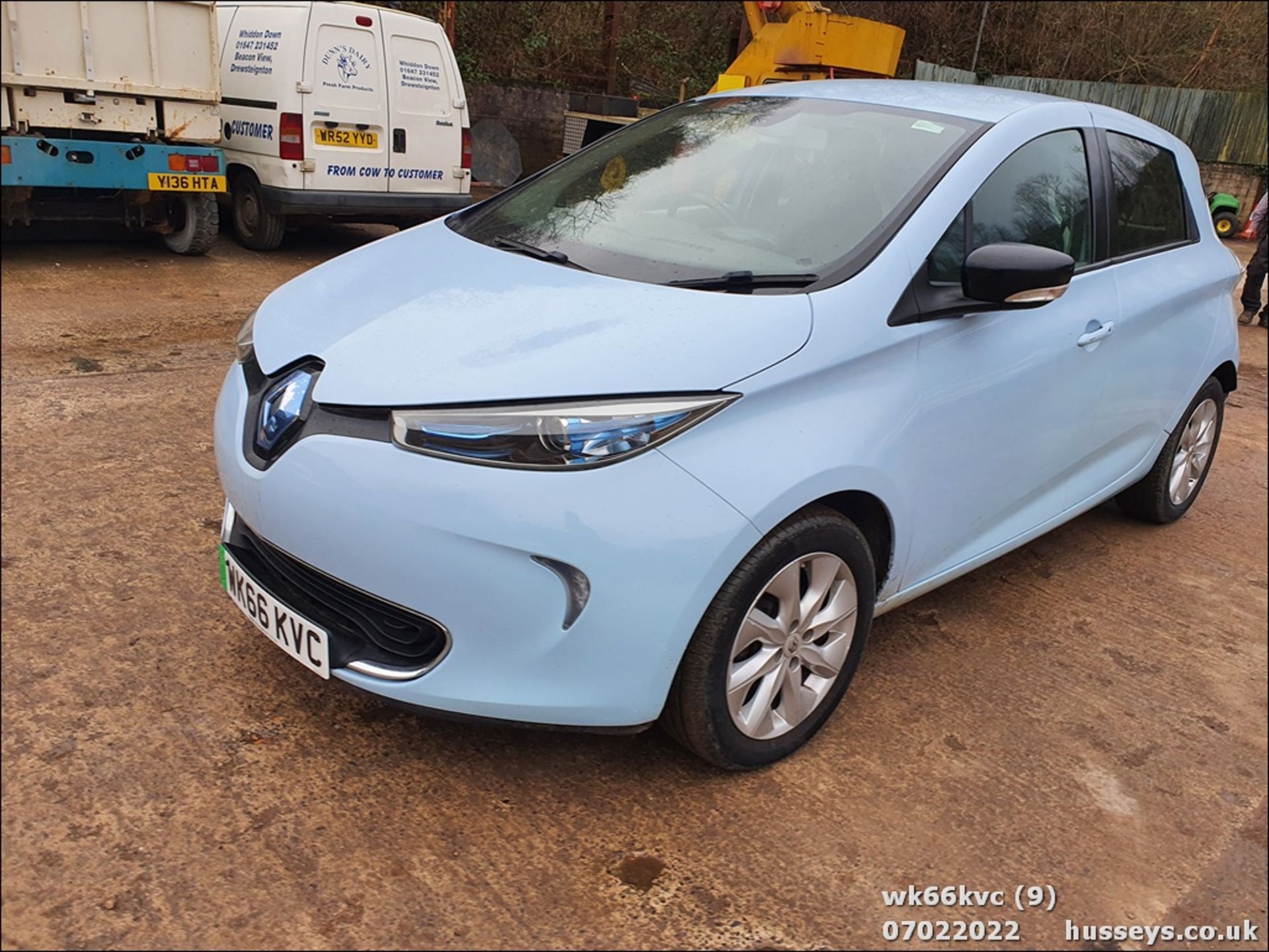 16/66 RENAULT ZOE I DYNAMIQUE NAV AUTO ELECTRIC 3dr Hatchback (Blue, 17k) - Image 9 of 27