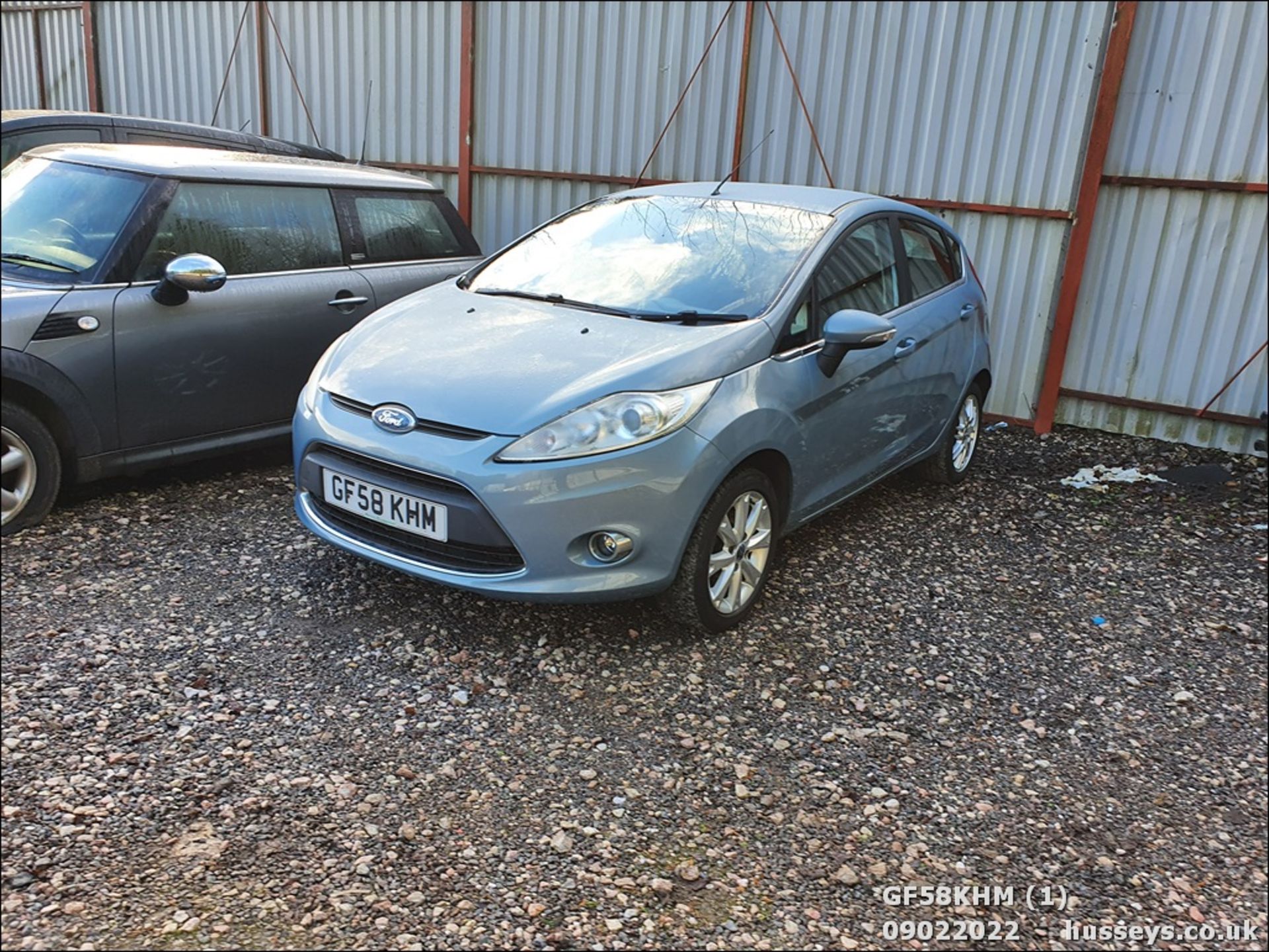 08/58 FORD FIESTA ZETEC 68 TDCI - 1399cc 5dr Hatchback (Blue, 94k) - Image 2 of 44