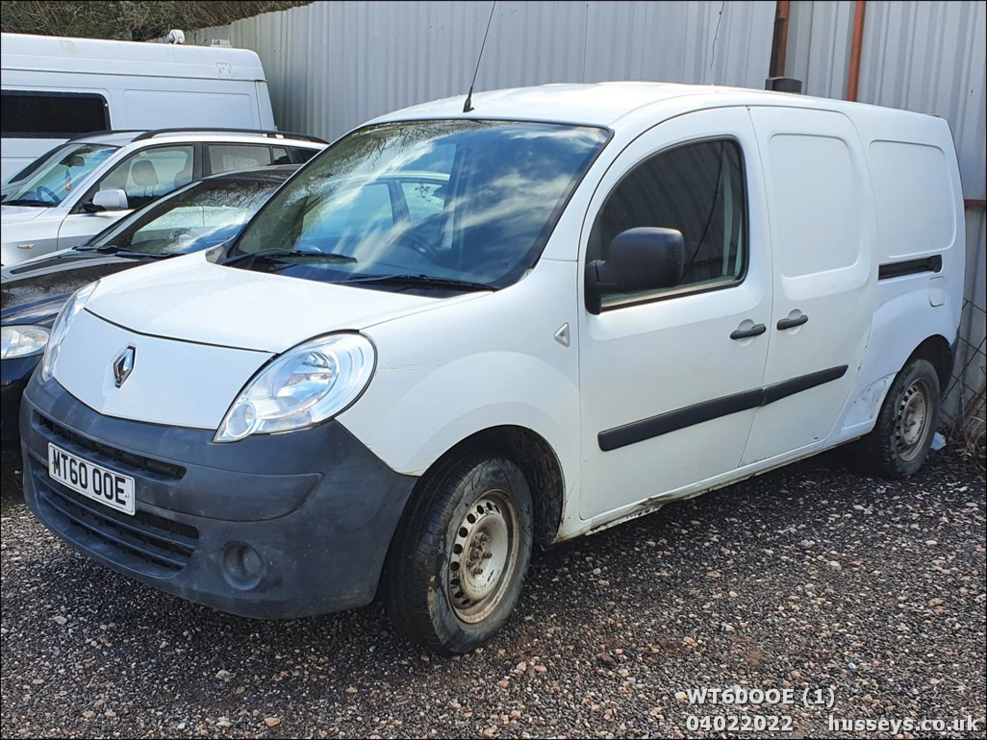 11/60 RENAULT KANGOO MAXI LL DCI 85 - 1461cc 6dr Van (White)