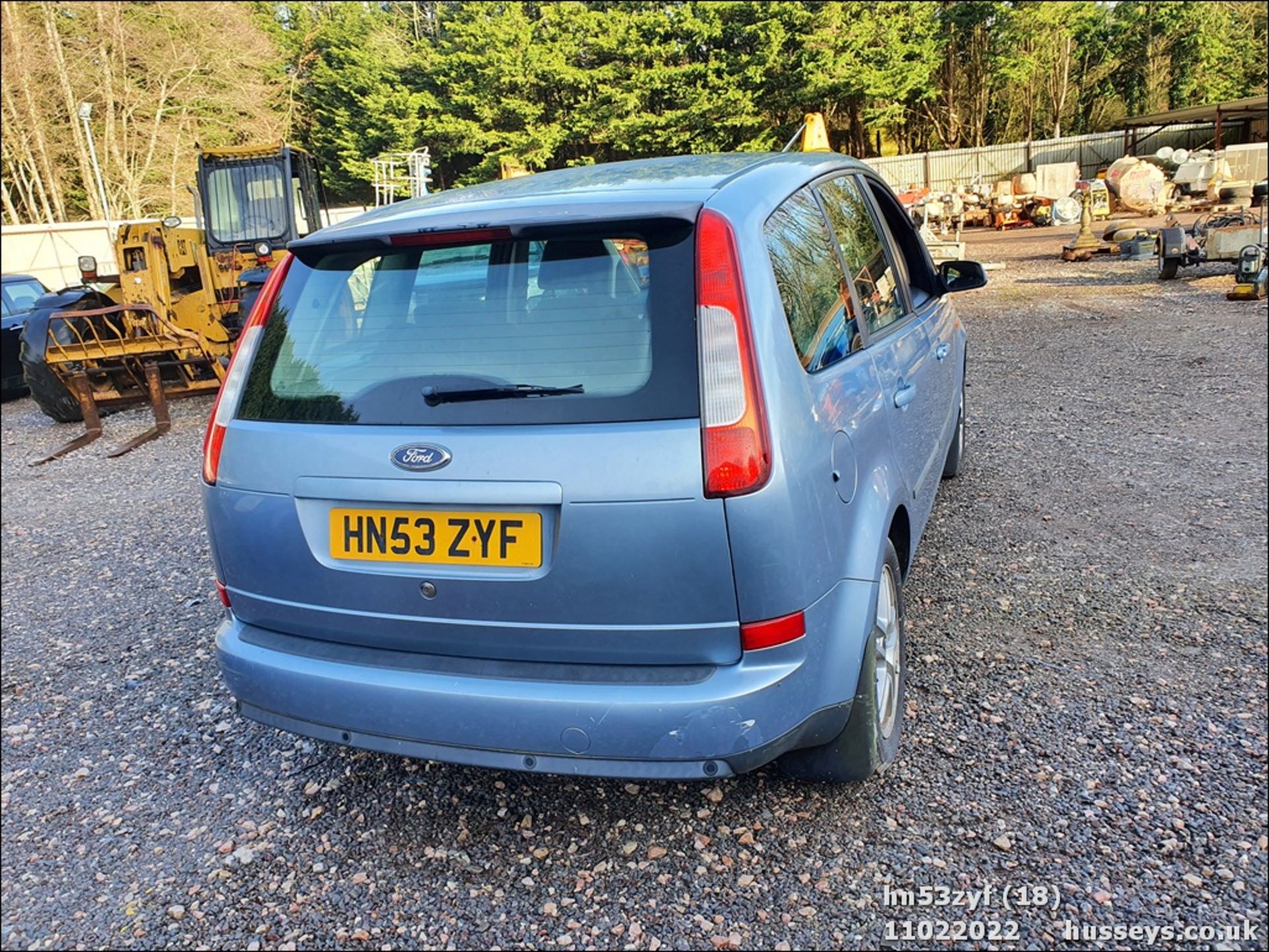 03/53 FORD FOCUS C-MAX ZETEC - 1798cc 5dr MPV (Silver, 114k) - Image 18 of 34