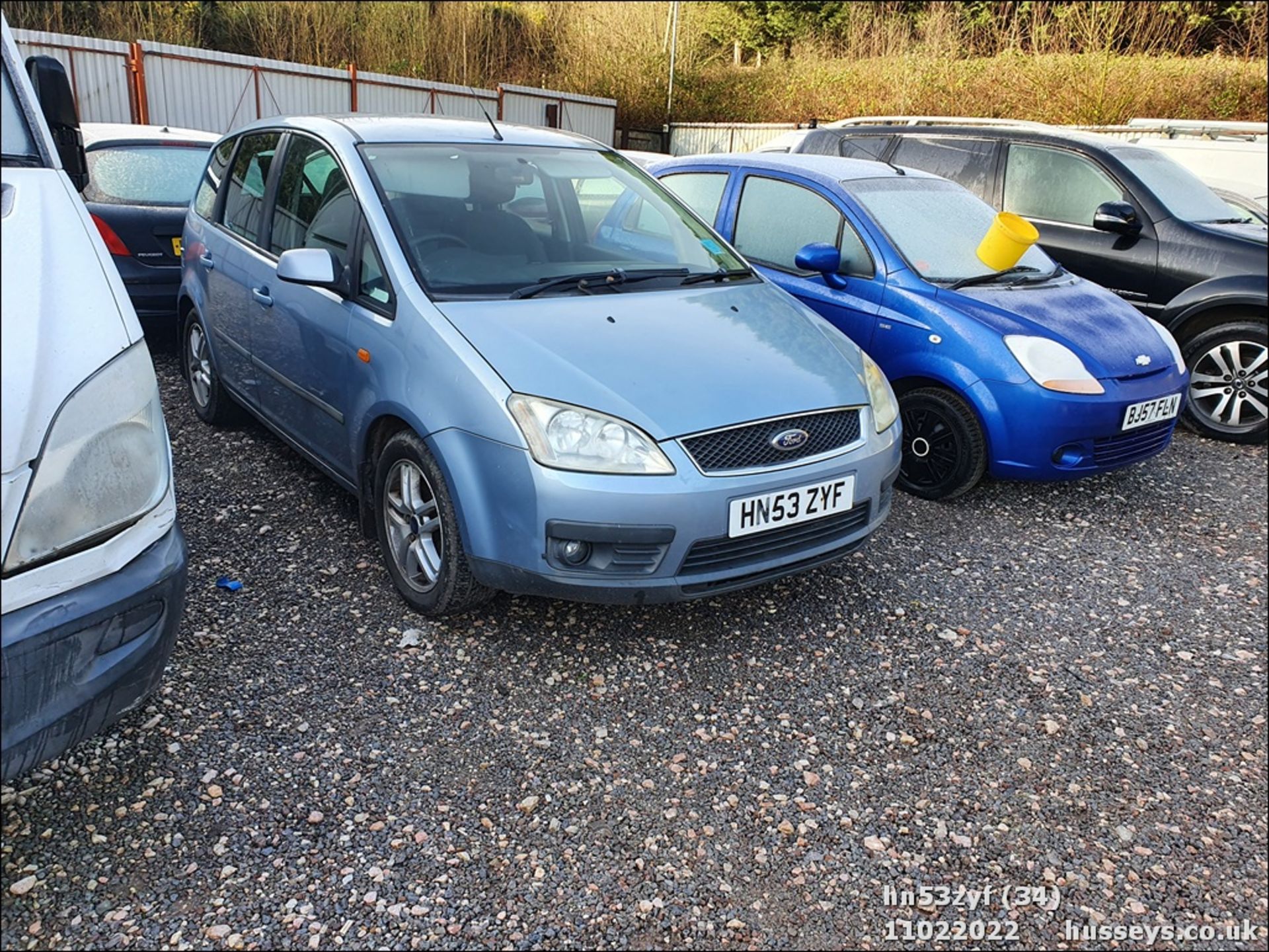 03/53 FORD FOCUS C-MAX ZETEC - 1798cc 5dr MPV (Silver, 114k) - Image 34 of 34