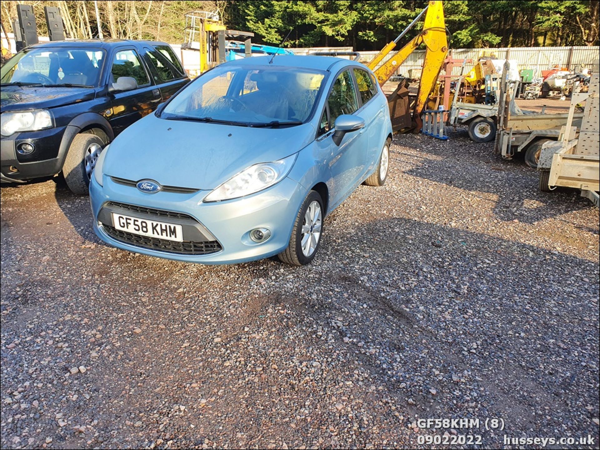 08/58 FORD FIESTA ZETEC 68 TDCI - 1399cc 5dr Hatchback (Blue, 94k) - Image 9 of 44