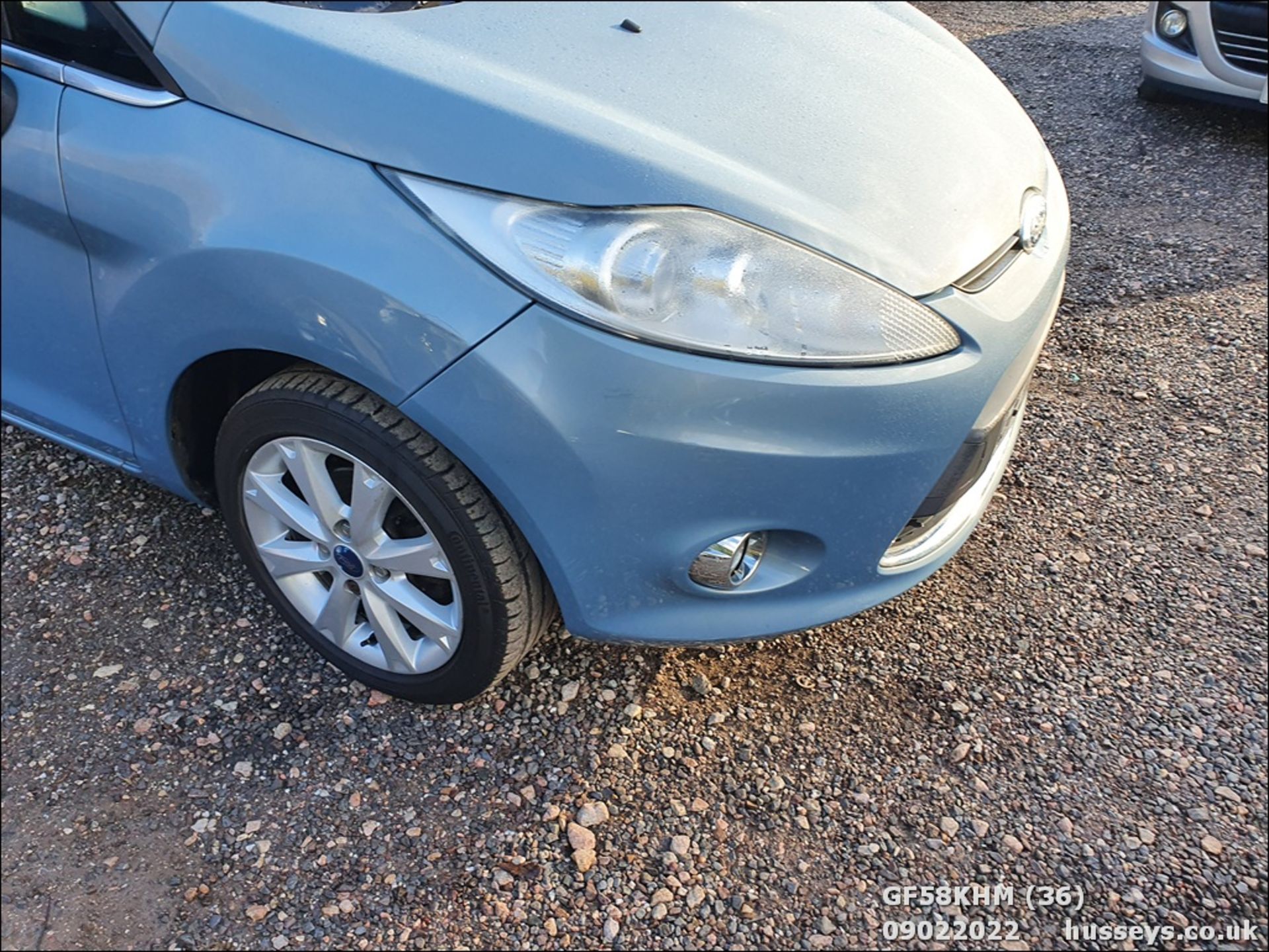 08/58 FORD FIESTA ZETEC 68 TDCI - 1399cc 5dr Hatchback (Blue, 94k) - Image 37 of 44