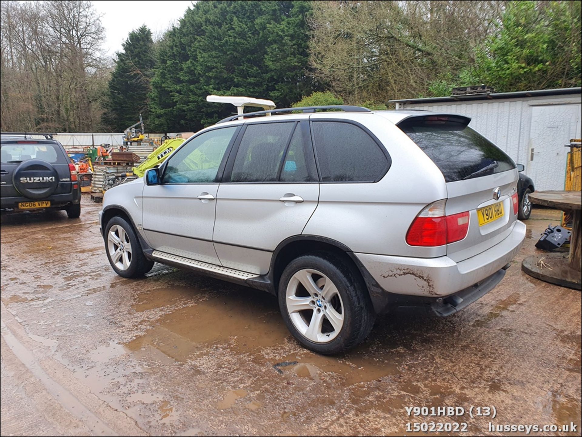 2001 BMW X5 SPORT AUTO - 2979cc 5dr Estate (Silver, 118k) - Image 13 of 41