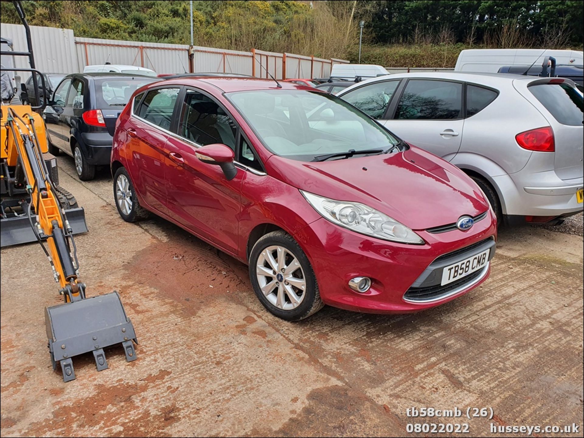 08/58 FORD FIESTA ZETEC 96 - 1388cc 5dr Hatchback (Red, 101k) - Image 26 of 26