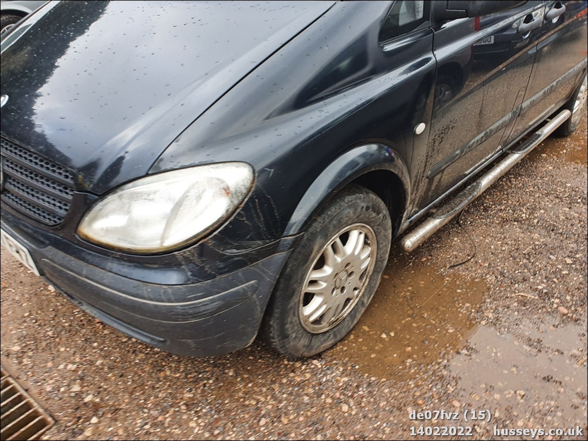 07/07 MERCEDES VITO 111 CDI COMPACT - 2148cc Van (Black) - Image 15 of 29