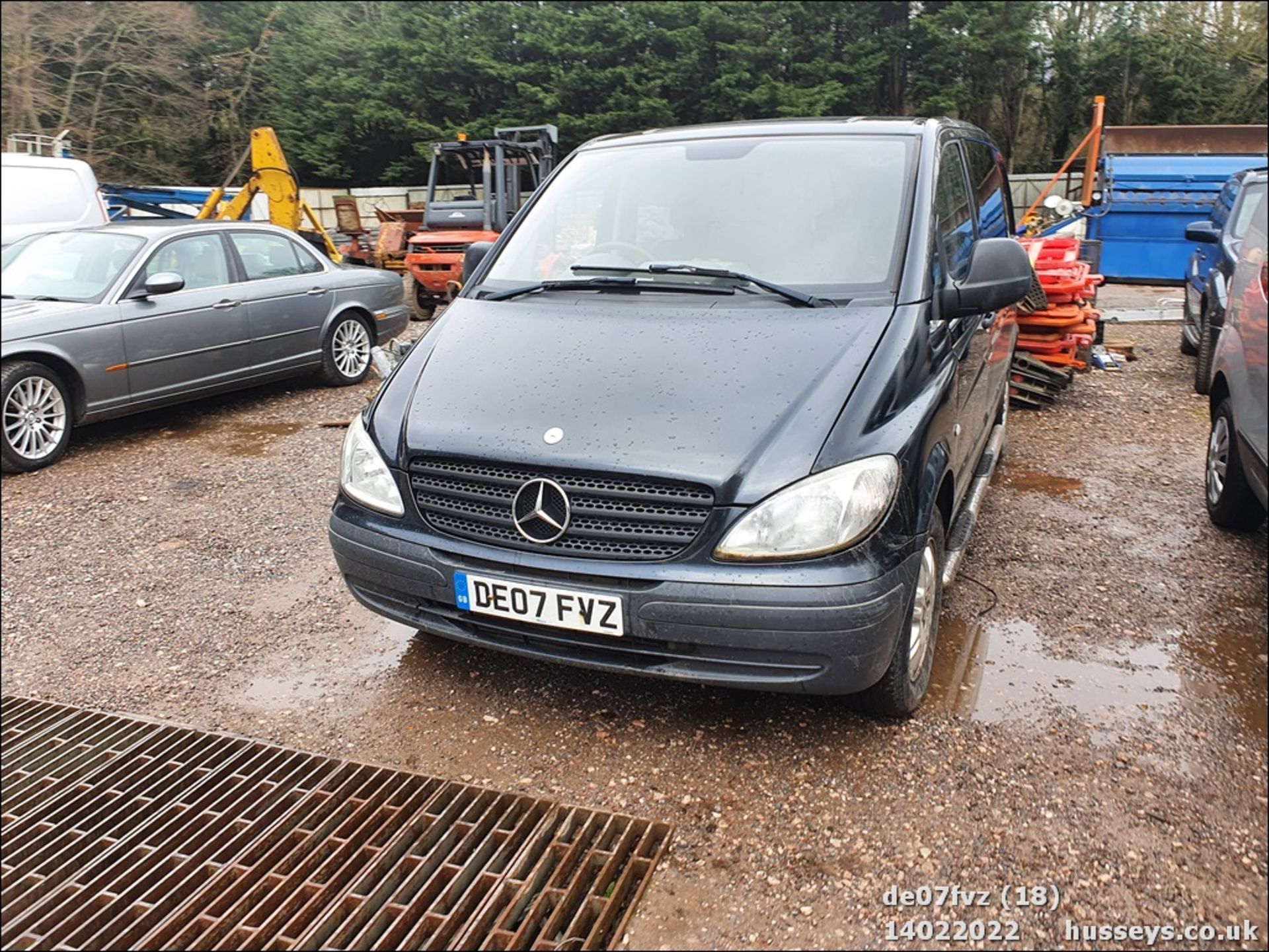 07/07 MERCEDES VITO 111 CDI COMPACT - 2148cc Van (Black) - Image 18 of 29