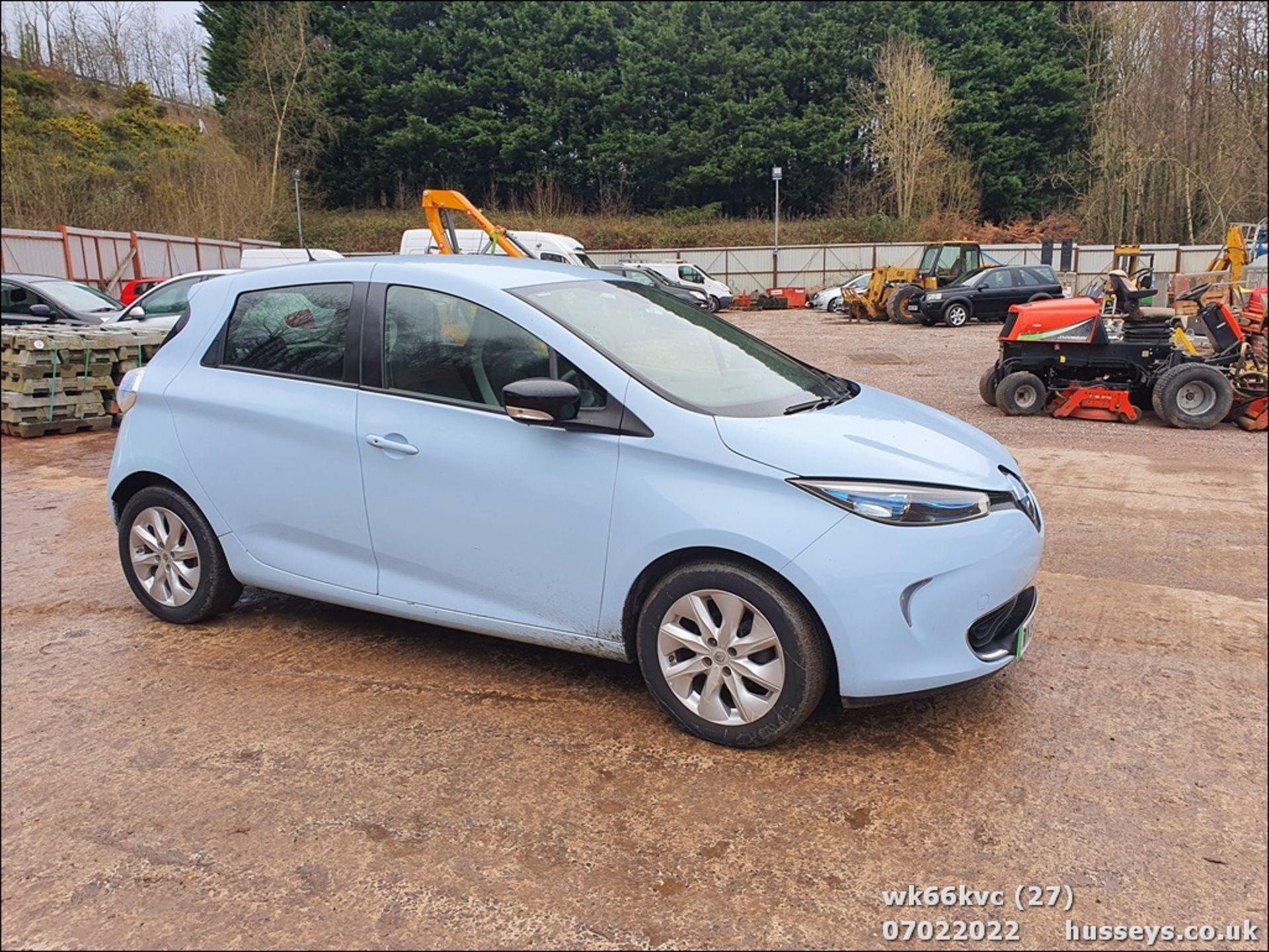 16/66 RENAULT ZOE I DYNAMIQUE NAV AUTO ELECTRIC 3dr Hatchback (Blue, 17k) - Image 27 of 27