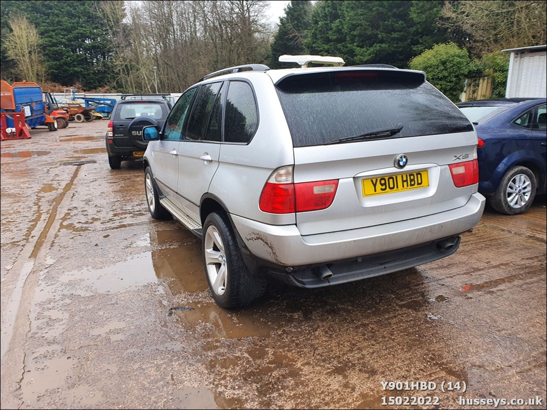 2001 BMW X5 SPORT AUTO - 2979cc 5dr Estate (Silver, 118k) - Image 14 of 41