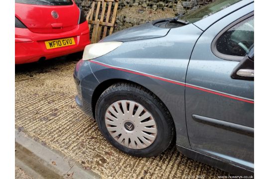 07/07 PEUGEOT 207 S - 1360cc 5dr Hatchback (Grey, 96k) - Image 7 of 23