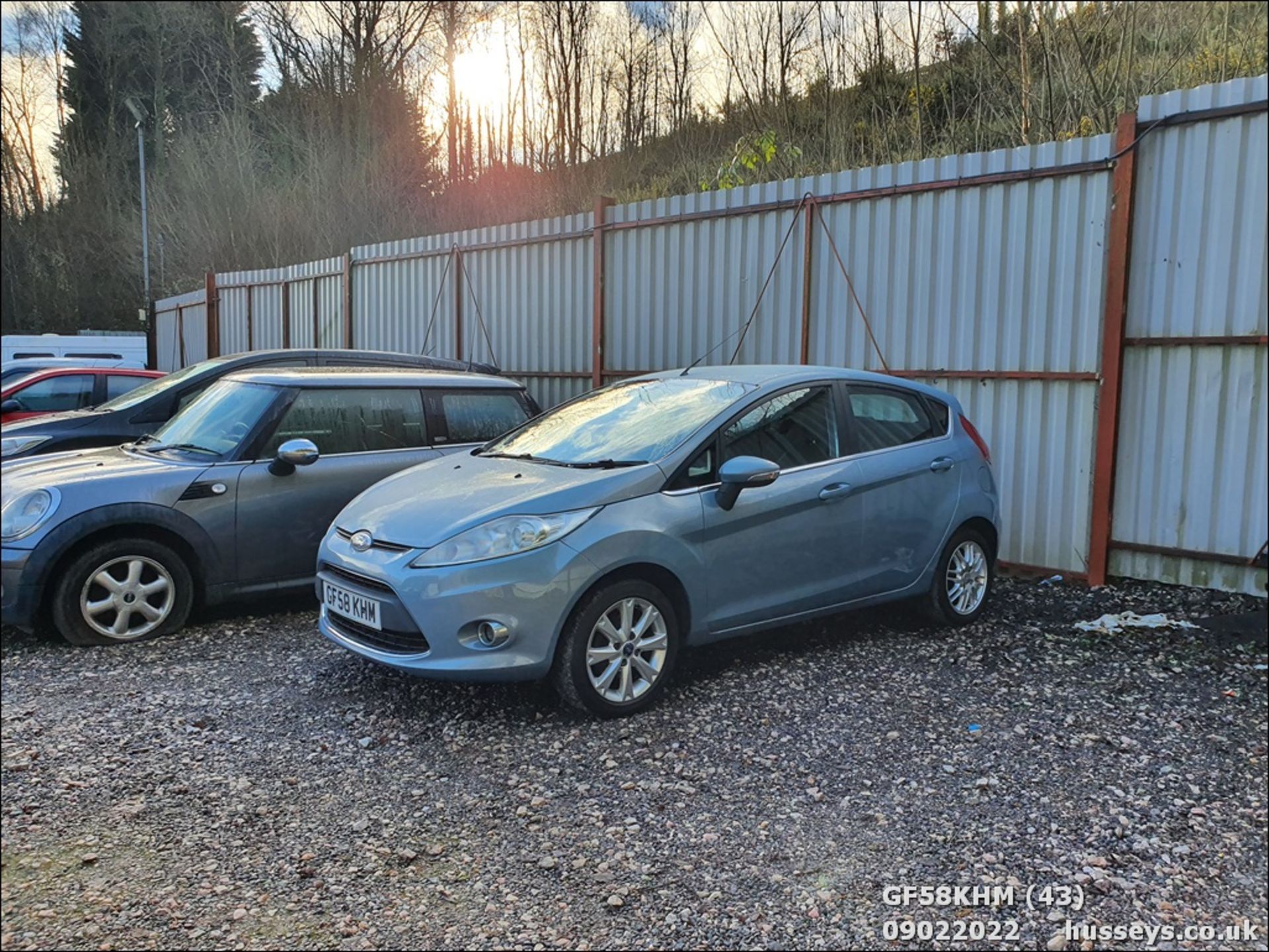 08/58 FORD FIESTA ZETEC 68 TDCI - 1399cc 5dr Hatchback (Blue, 94k) - Image 44 of 44