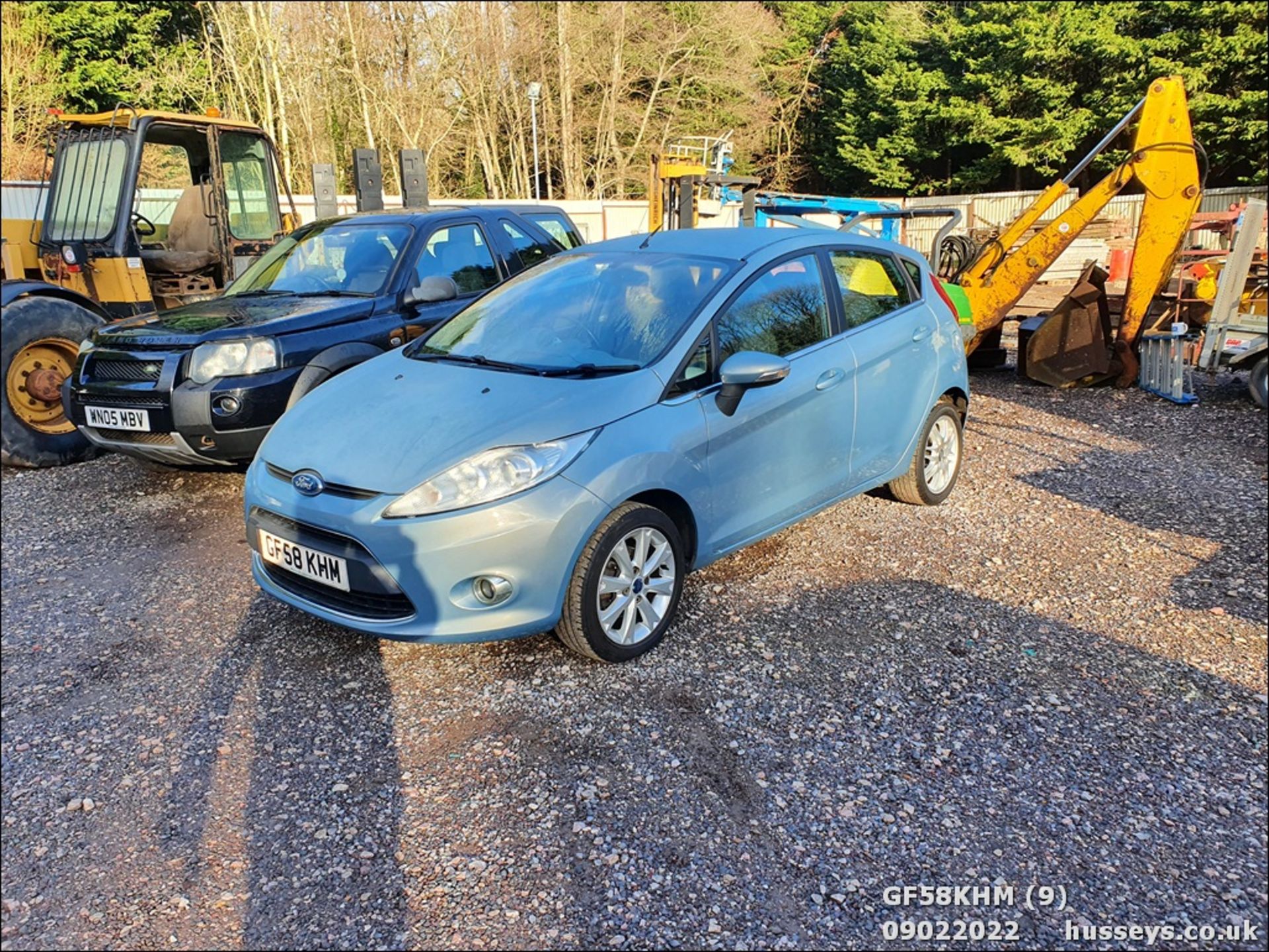 08/58 FORD FIESTA ZETEC 68 TDCI - 1399cc 5dr Hatchback (Blue, 94k) - Image 10 of 44